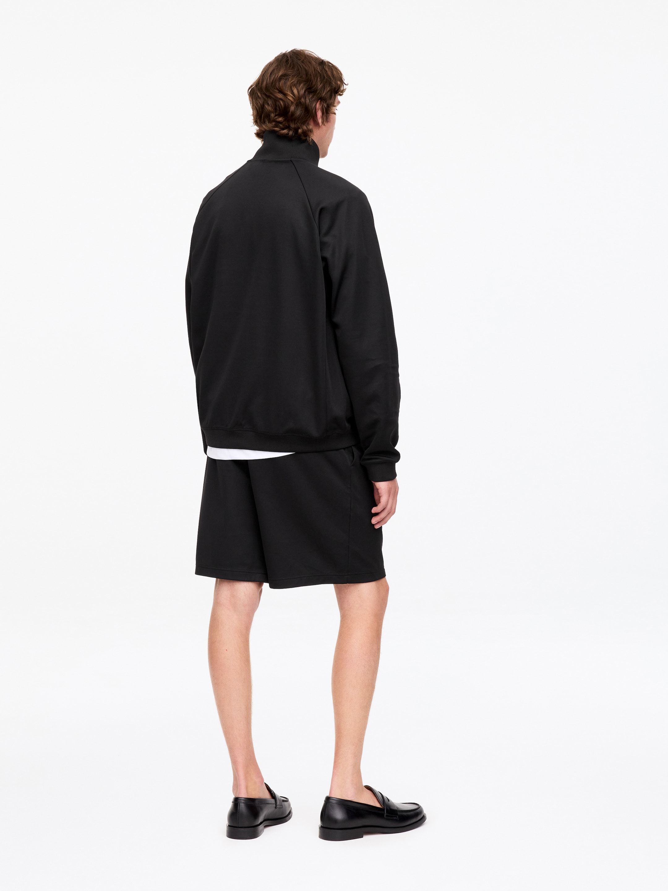 Tracksuit Sweatshirt - Black - Relaxed fit - Men - StillMedia/Lookbook - 3