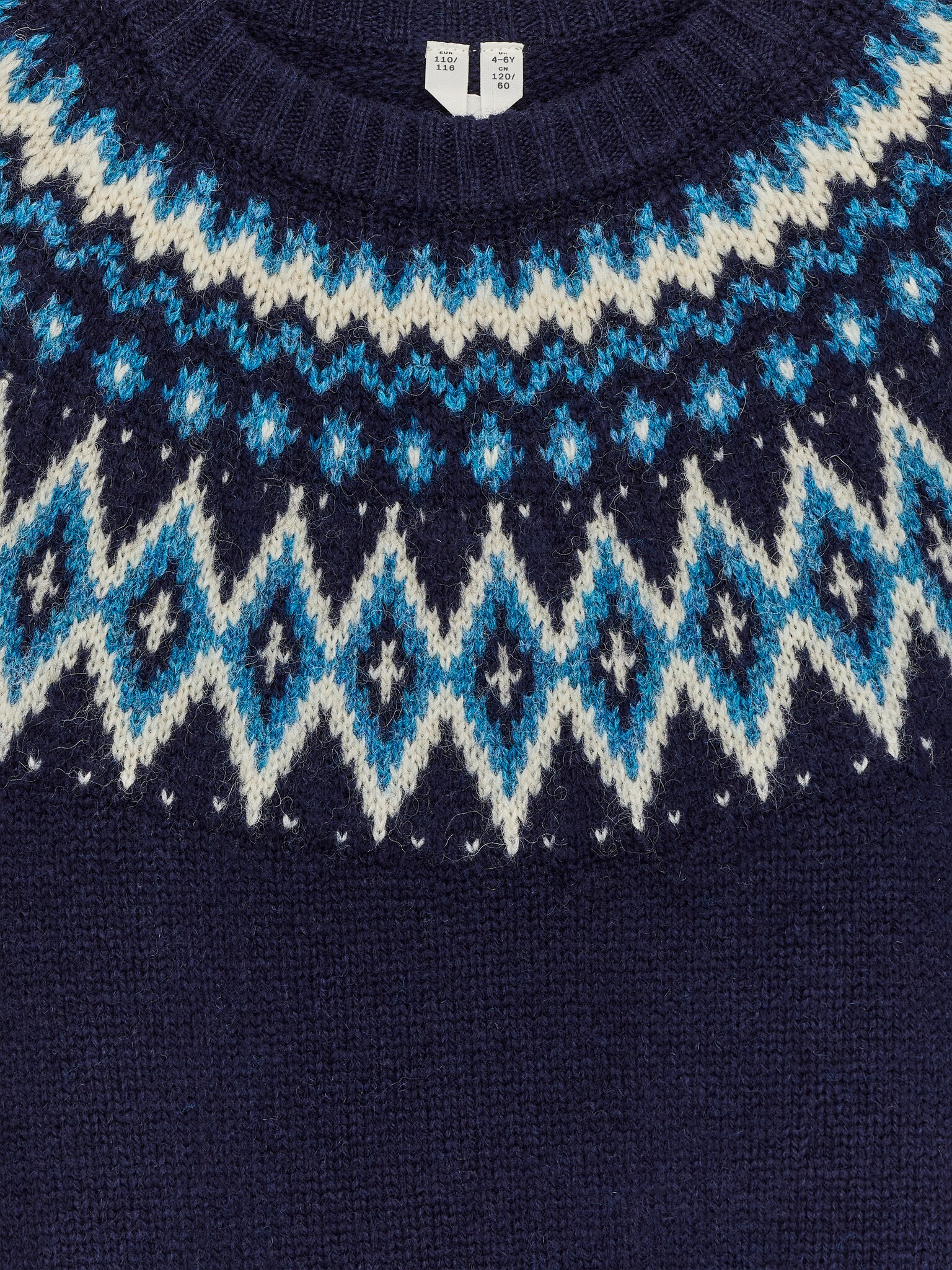 Pull en laine - Bleu - 3