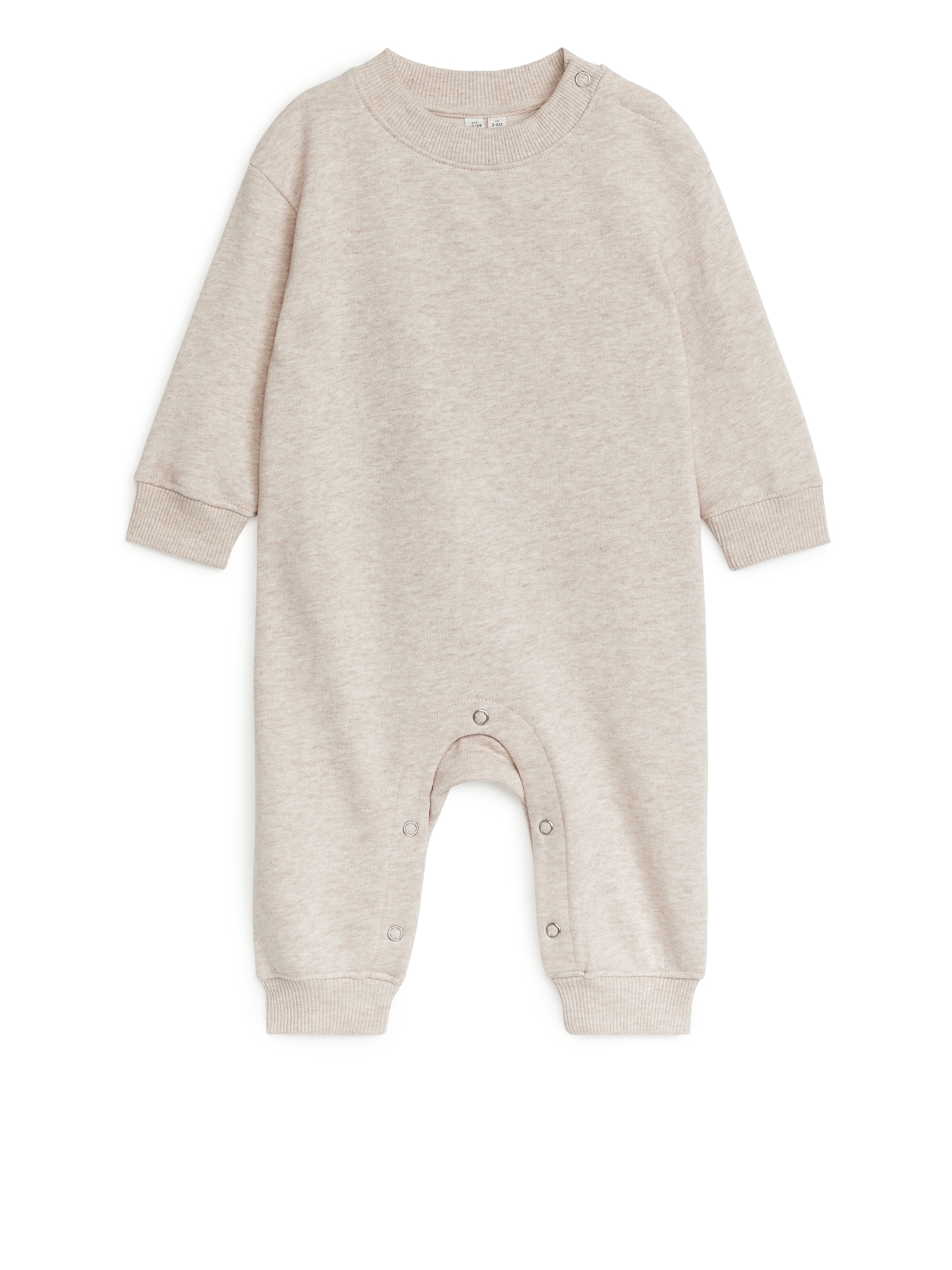 Overall i bomull - Beigemelerad - Loose fit - Children - StillMedia/DescriptiveStillLife - 1