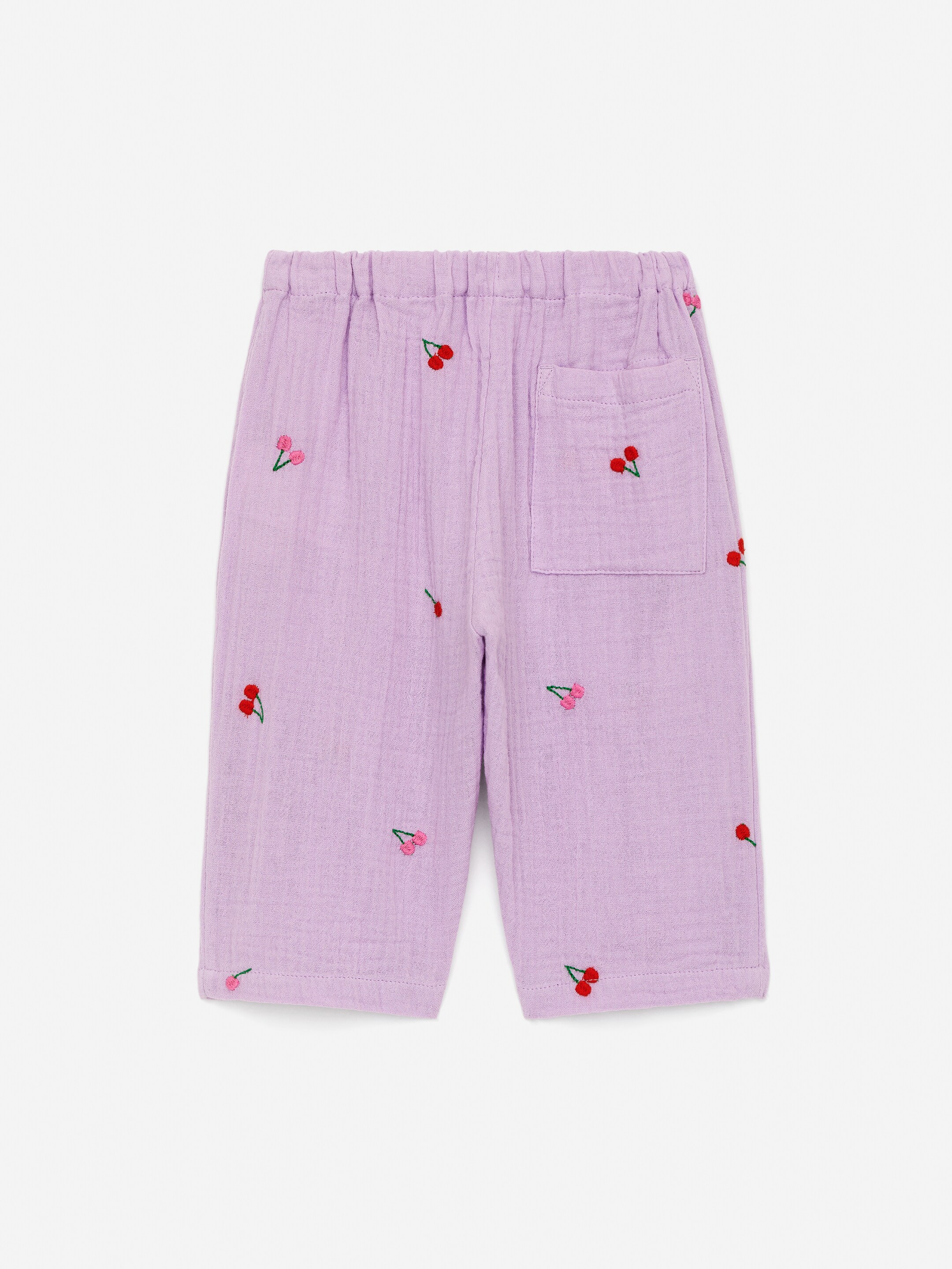 Ingrandisci l'immagine: Embroidered Muslin Trousers - Lilac - BAMBINO | H&M CH 2