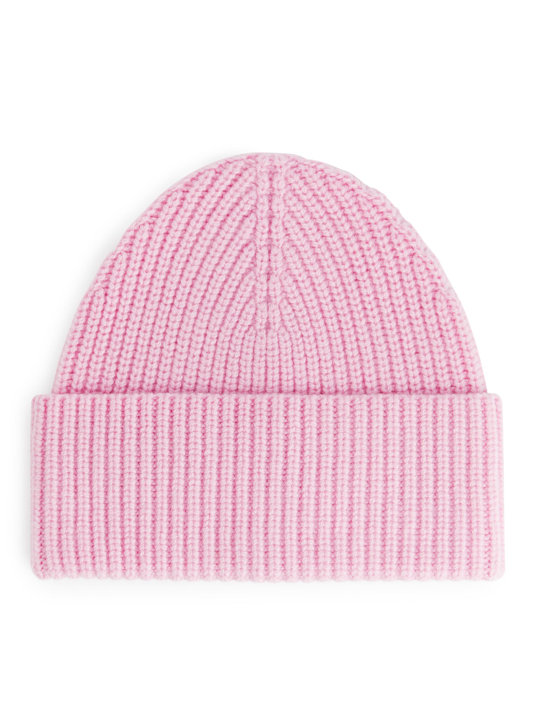 Gruba wełniana czapka-#DAB6D1-2164