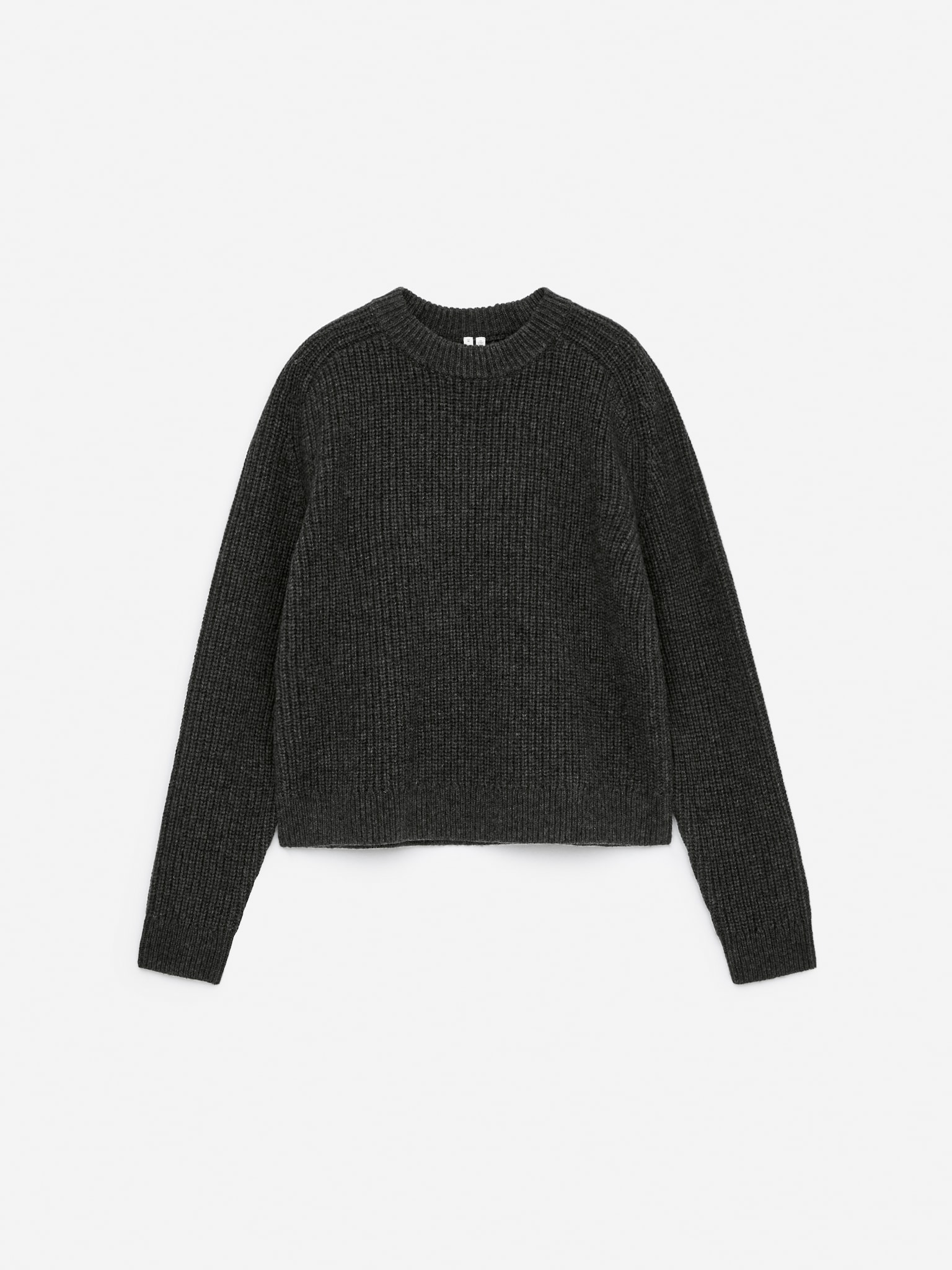 Pullover aus Merinowolle - Dunkelgrau/Dunkelblau - 1
