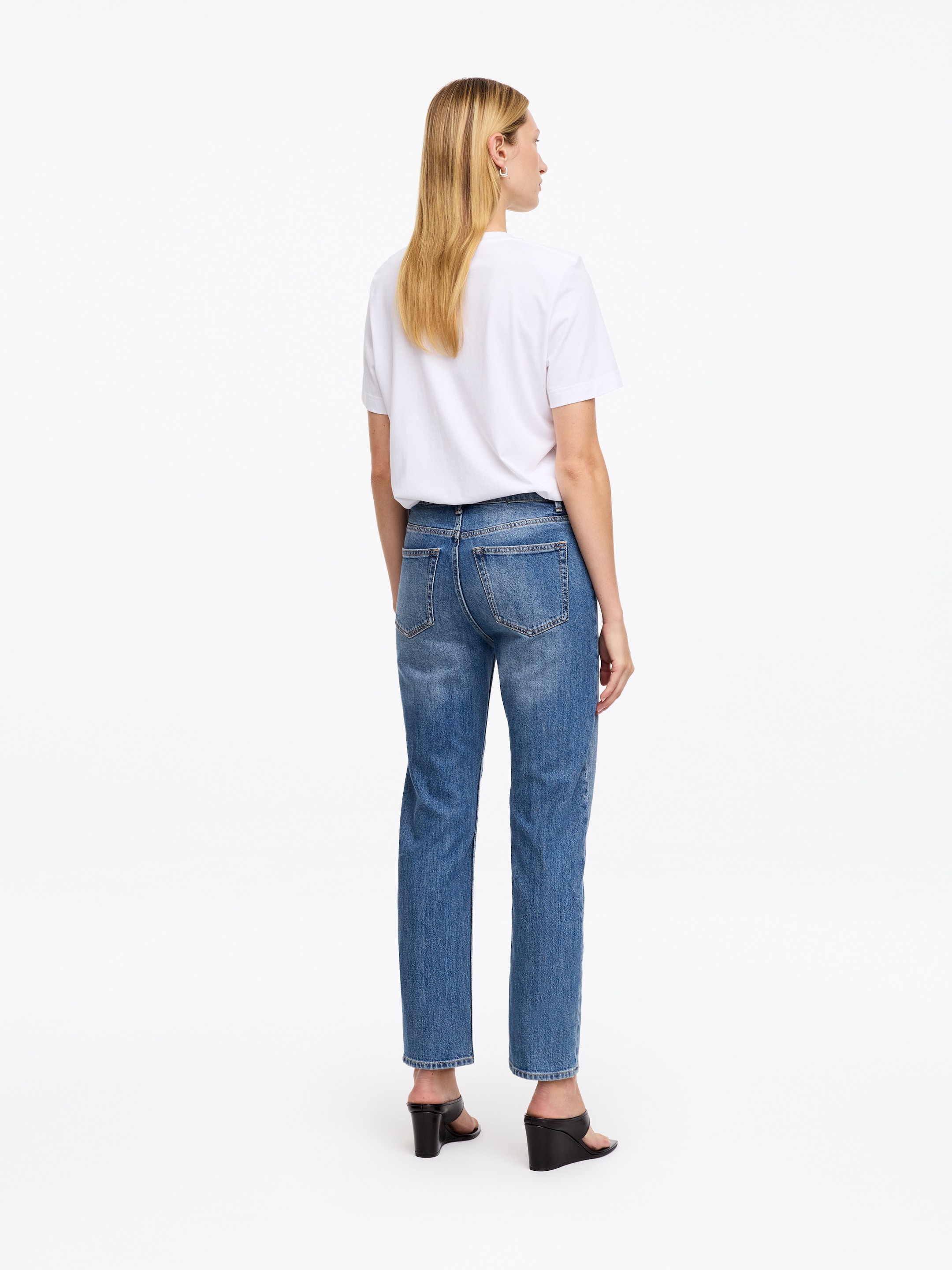 JADE CROPPED Slim Jeans - Blue - Slim fit - women - StillMedia/Lookbook - 3