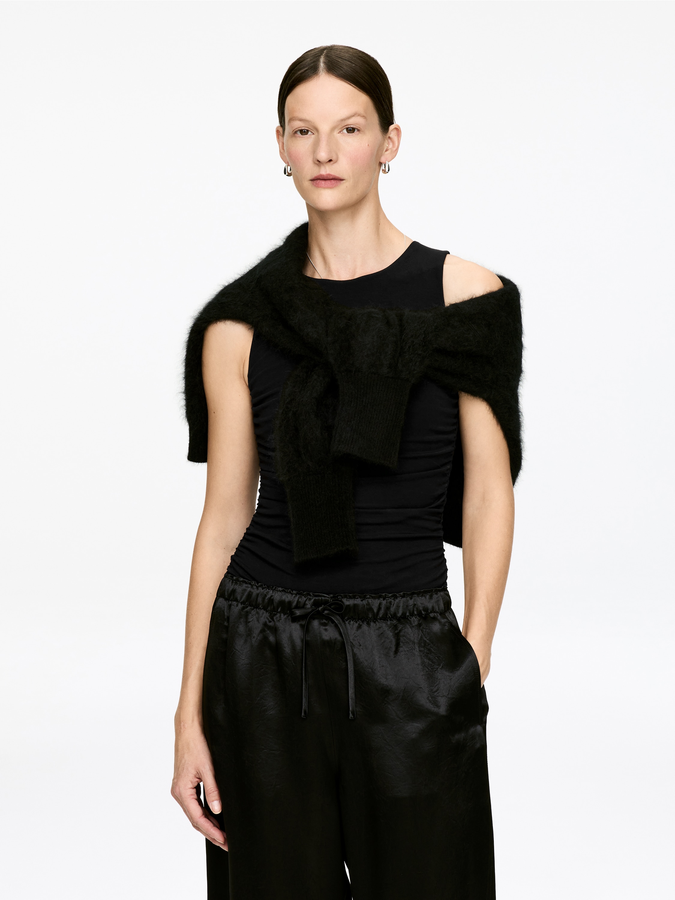 Bezrukávové body - Černá