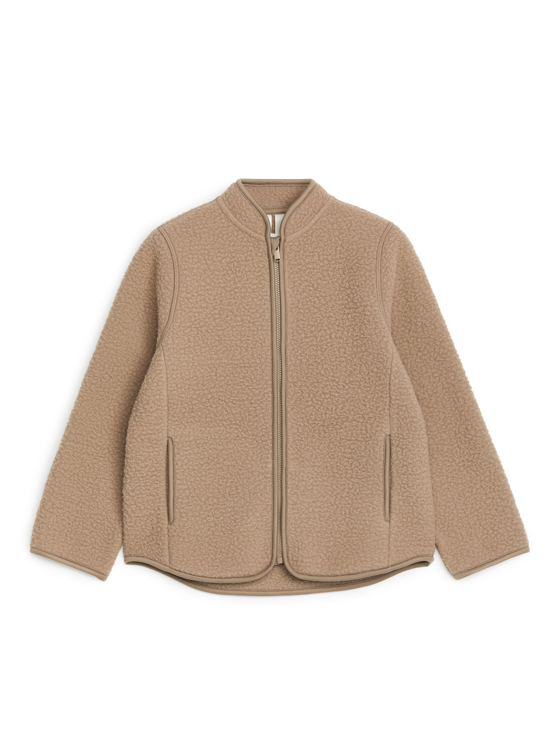 Fleecejacke - Dunkelbeige - Regular Fit - Kinder - StillMedia/DescriptiveStillLife - 3