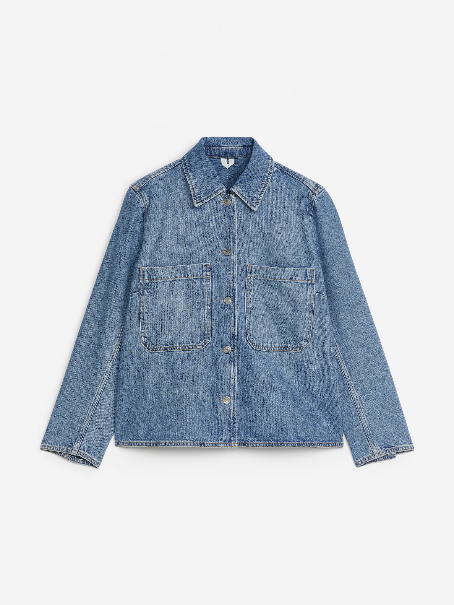 Camisa de denim - Azul