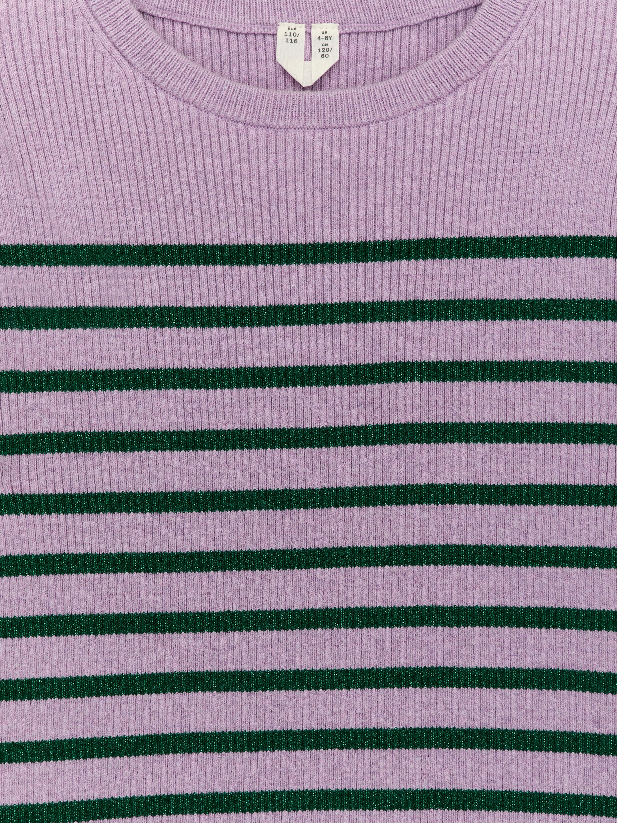 Größeres Bild ansehen: Gerippter Pullover - Flieder/Grün - Kids | H&M DE 3