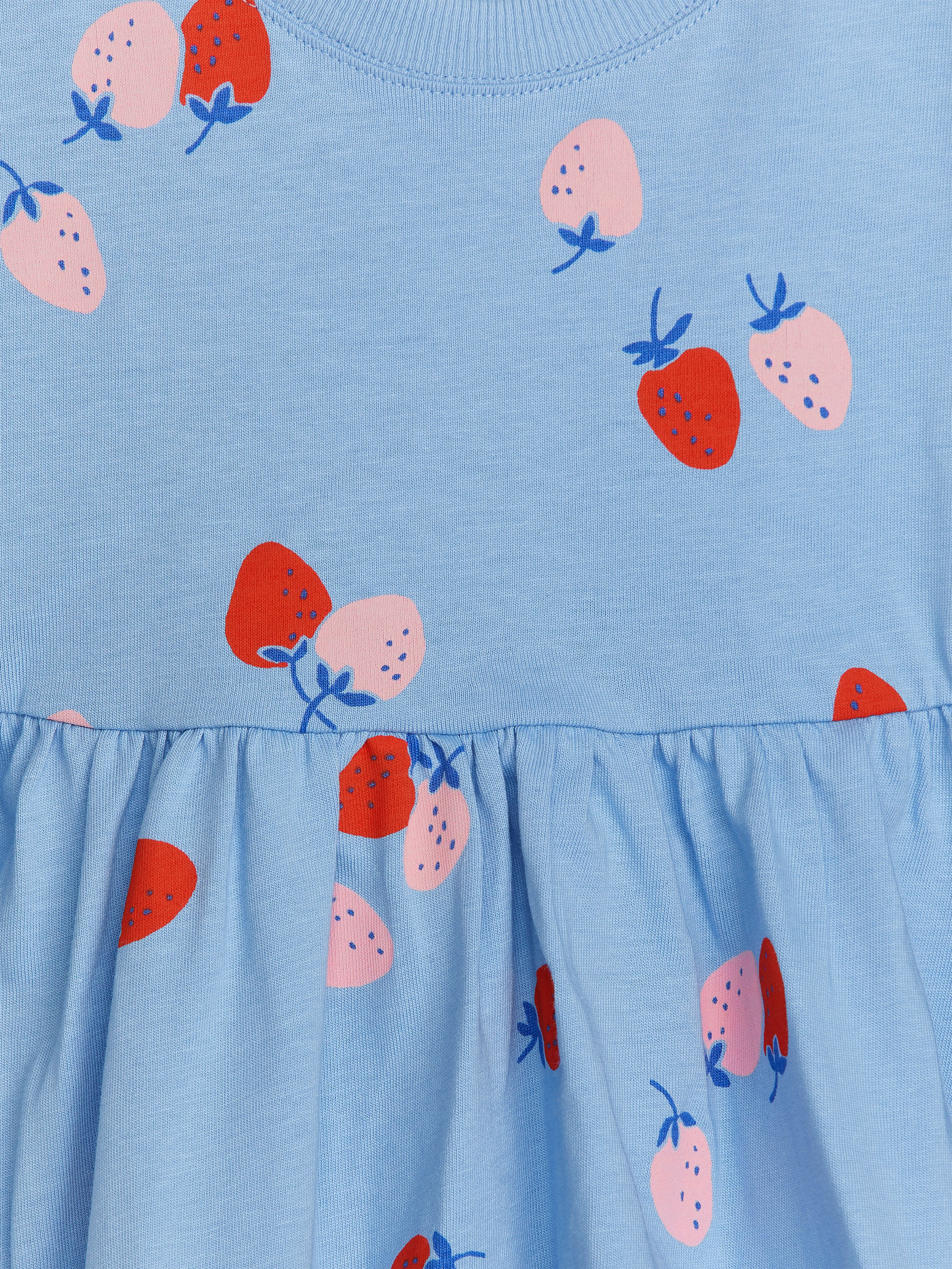 T-Shirt-Kleid mit Print - Hellblau - Loose Fit - Kinder - StillMedia/DescriptiveDetail - 3