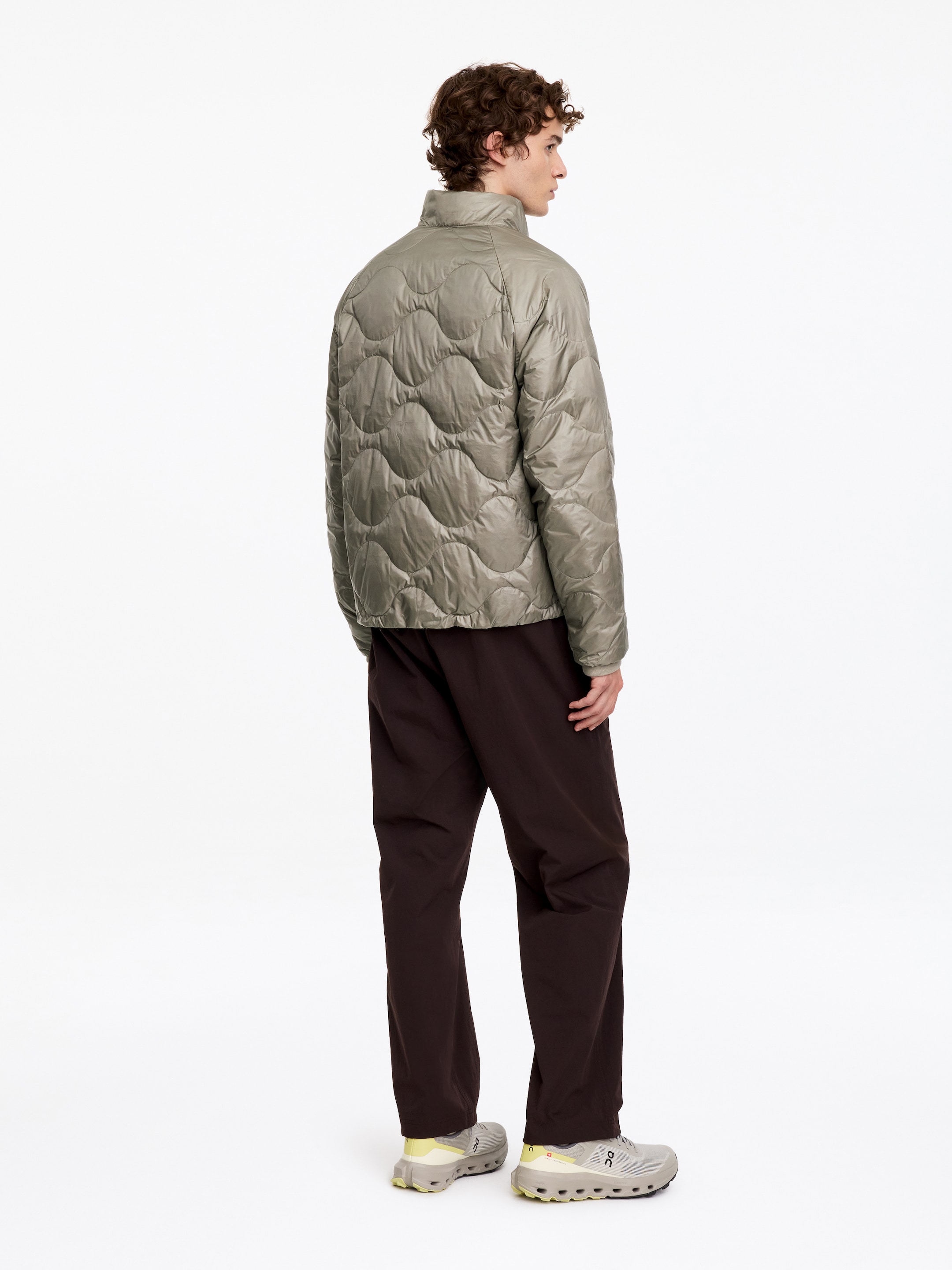 Ultralight Down Jacket - Beige - Regular fit - men - StillMedia/Lookbook - 4