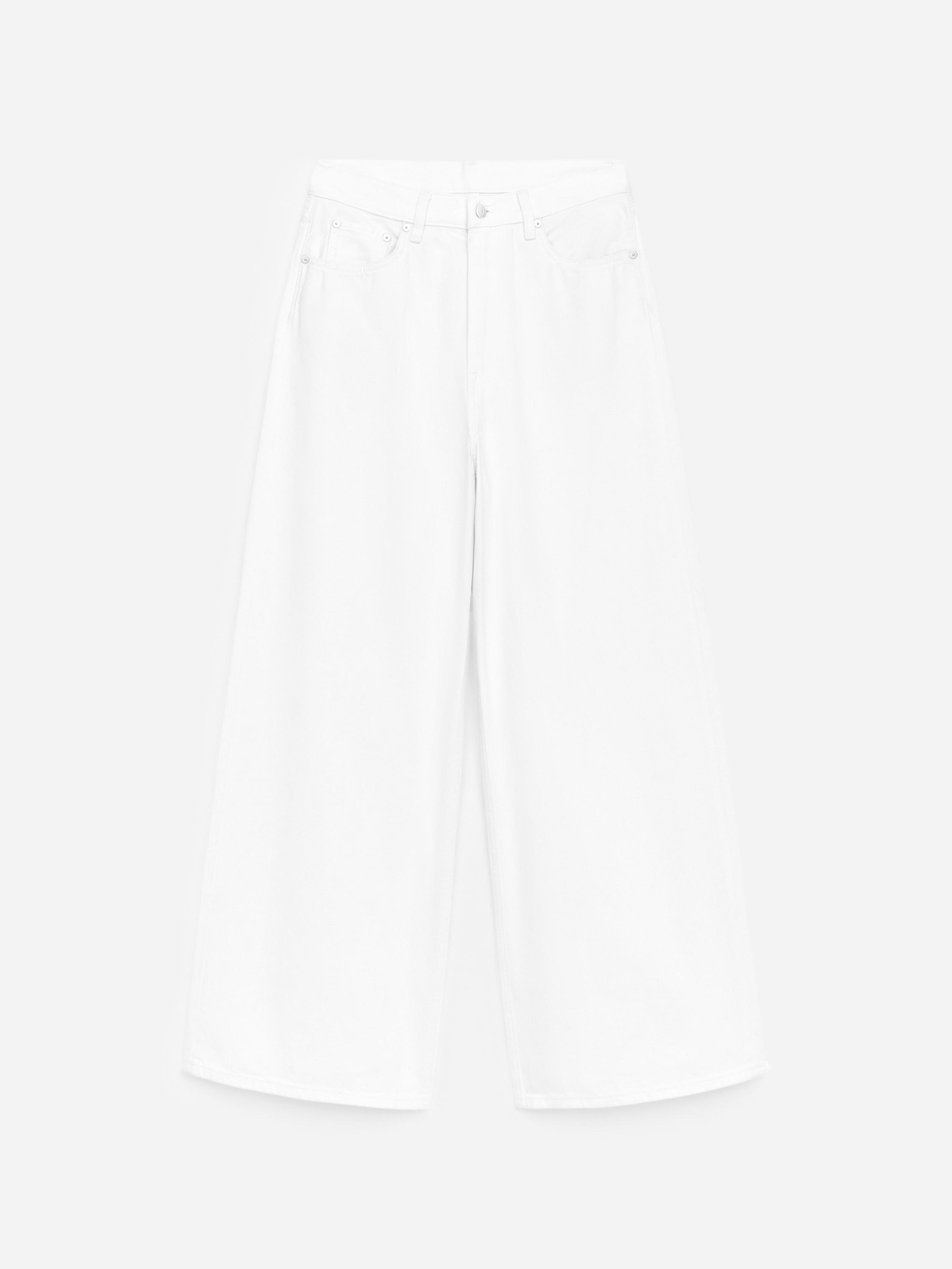 Jeans CEDAR wide oversize - Bianco/Azzurro