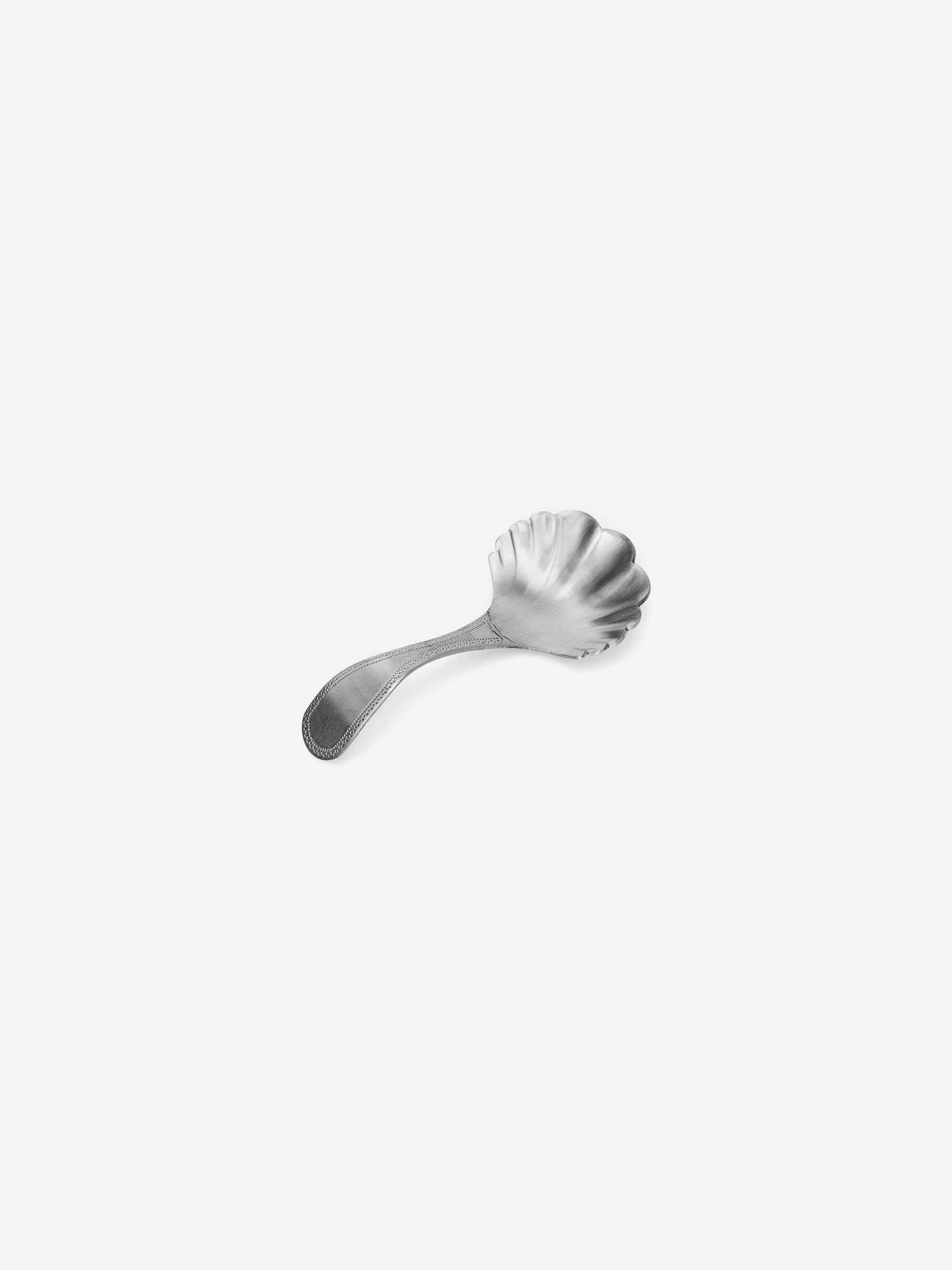 Chevalier Diffusion Tea Caddy Spoon-#DFDEDE-17314