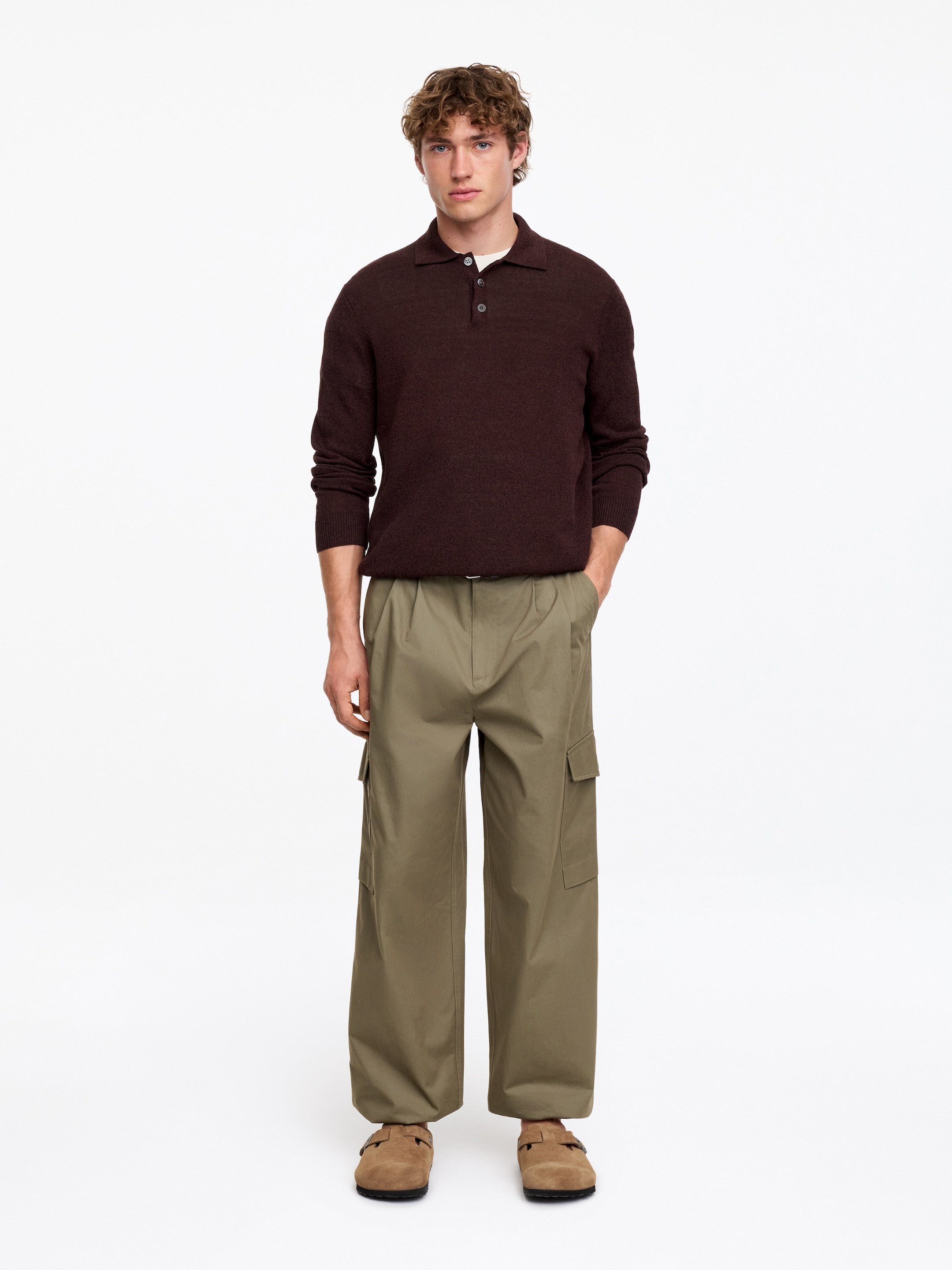 Veloursledersandale Boston von Birkenstock - Braun - Men - StillMedia/Lookbook - 9