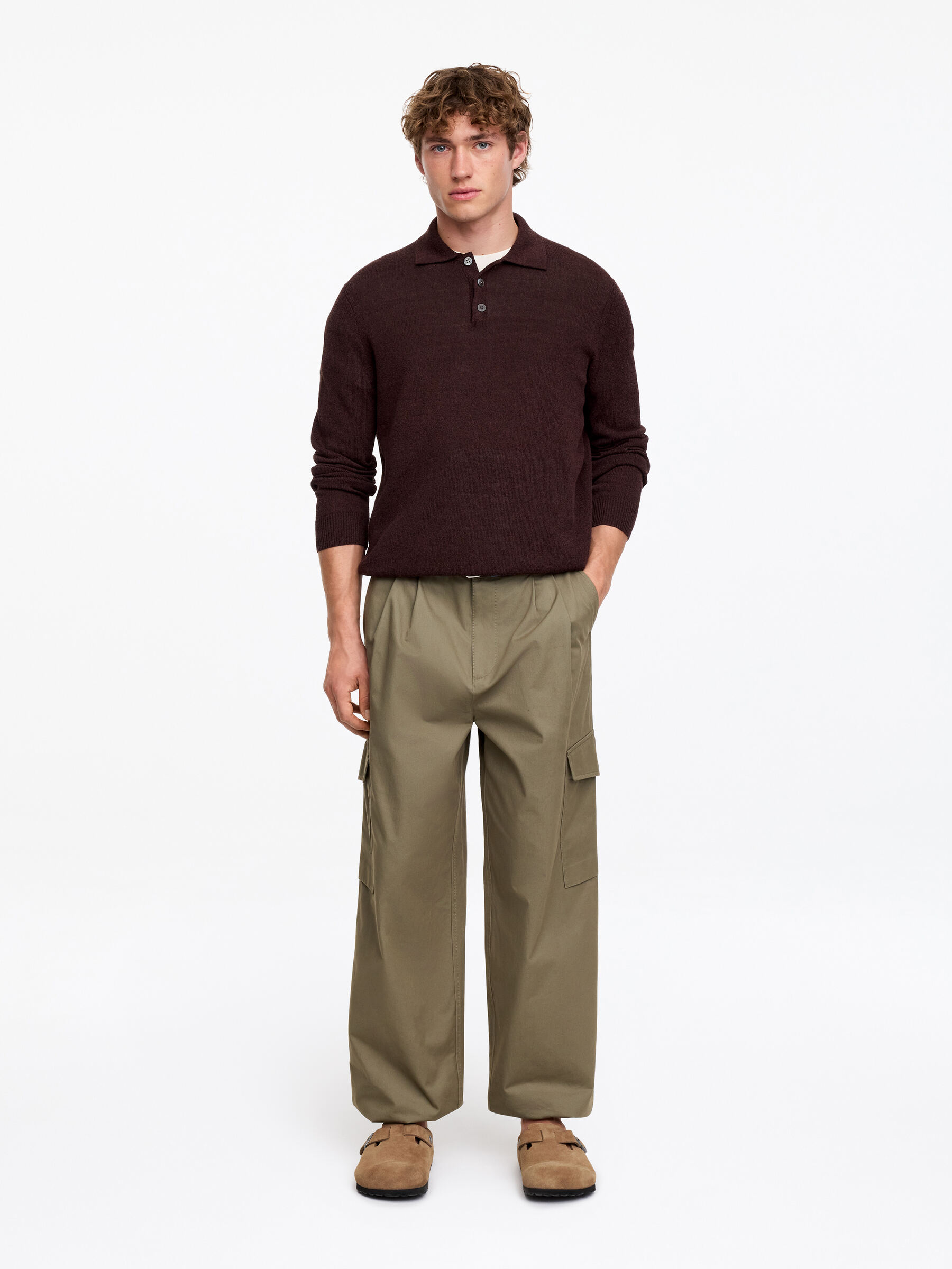 Zamszowe sandały Boston Birkenstock - Brązowy - Men - StillMedia/Lookbook - 9