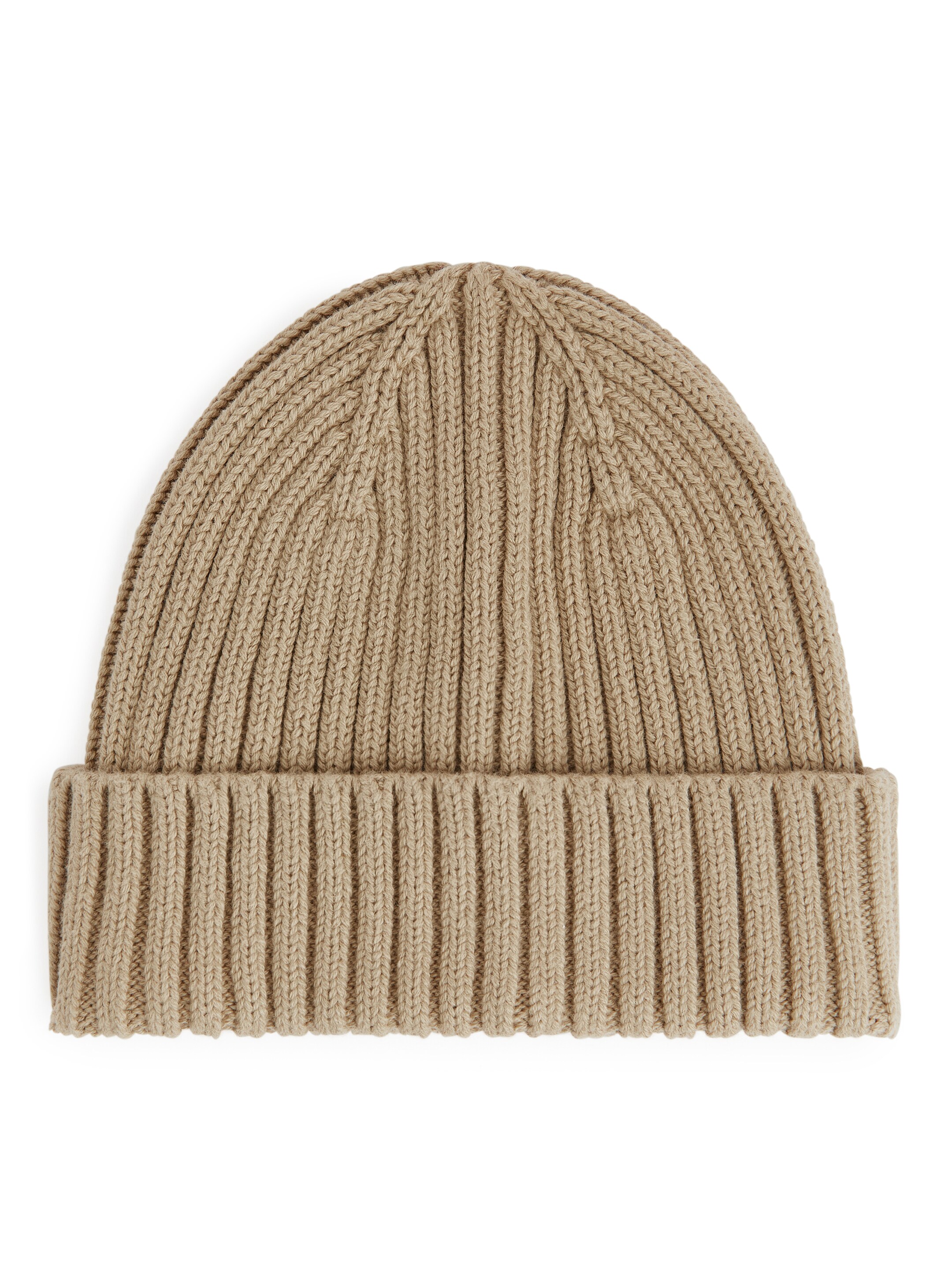 Visualizza immagine più grande: Berretto per bebè con lavorazione a coste - Beige - BAMBINO | H&M IT 1