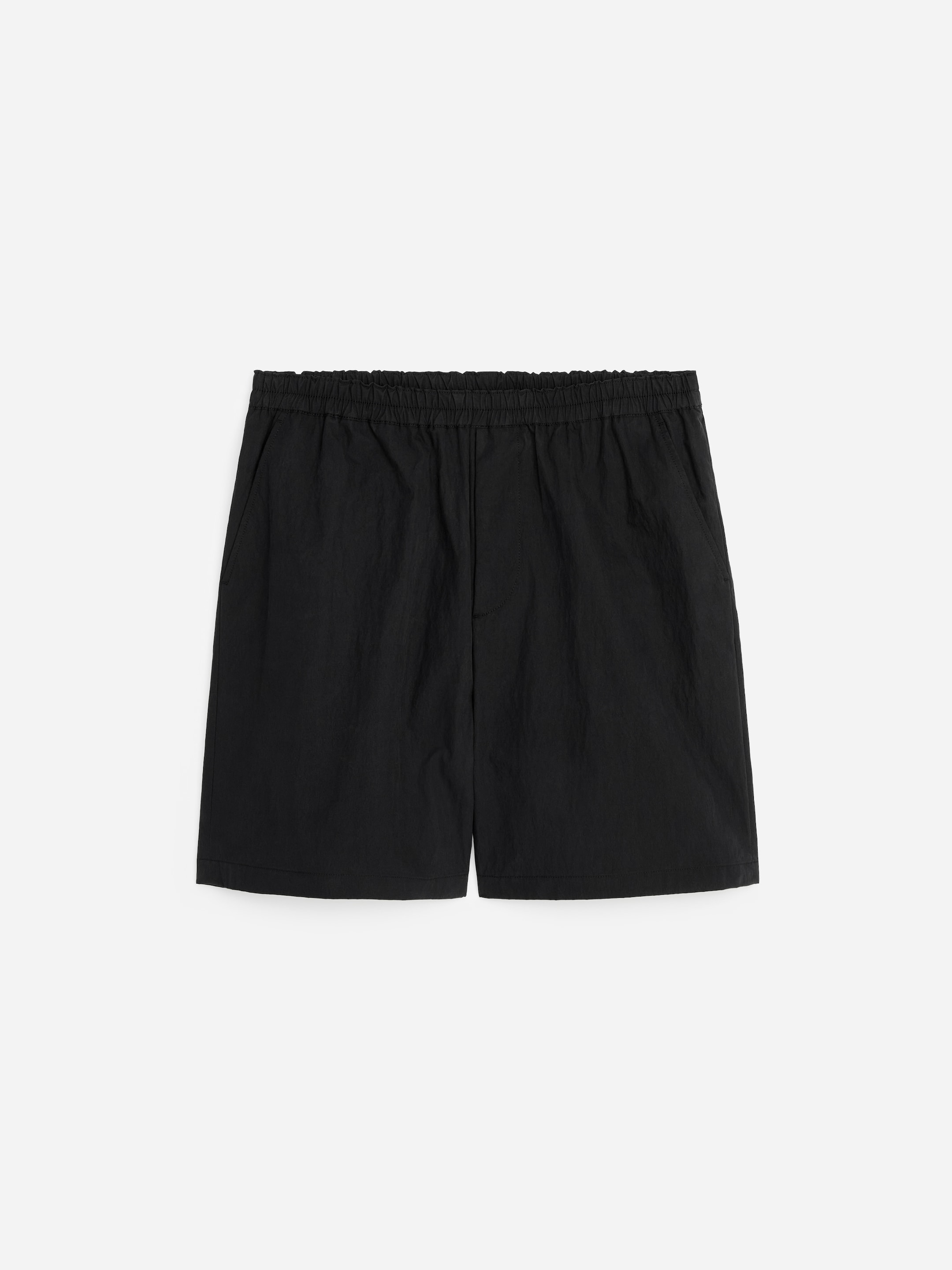 Lockere Pull-on-Shorts - Schwarz - Relaxed Fit - Herren - StillMedia/DescriptiveStillLife - 1
