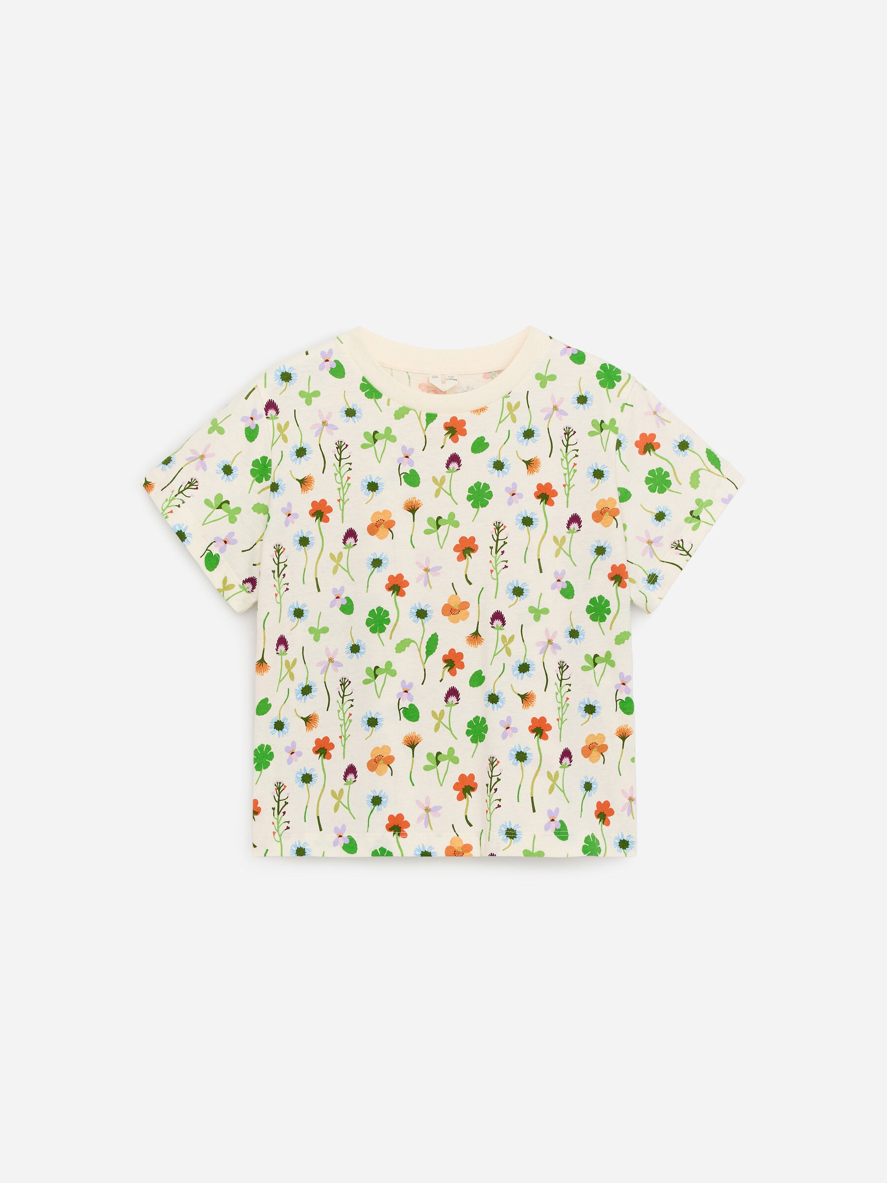 T-shirt dalla vestibilità ampia-#EFEFDF-18893