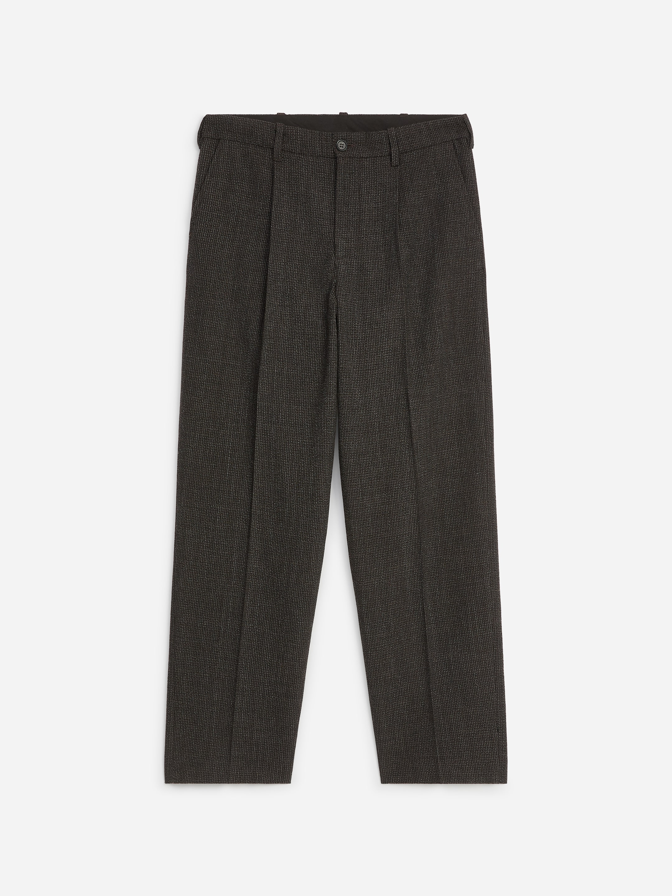 Weite Wollhose - Braun - Relaxed Fit - men - StillMedia/DescriptiveStillLife - 1
