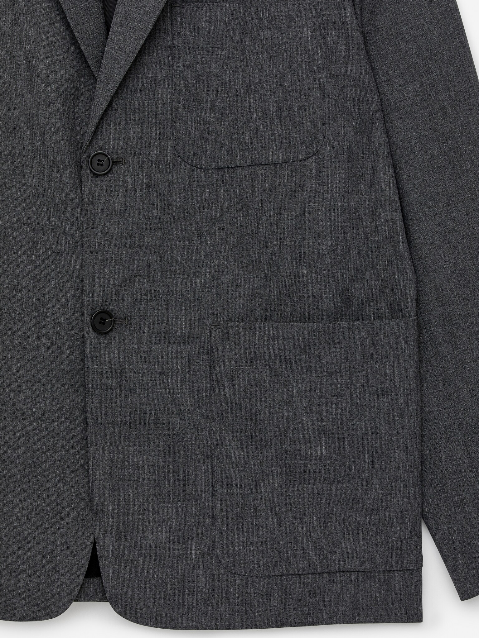 Blazer en laine - Gris chiné - 5