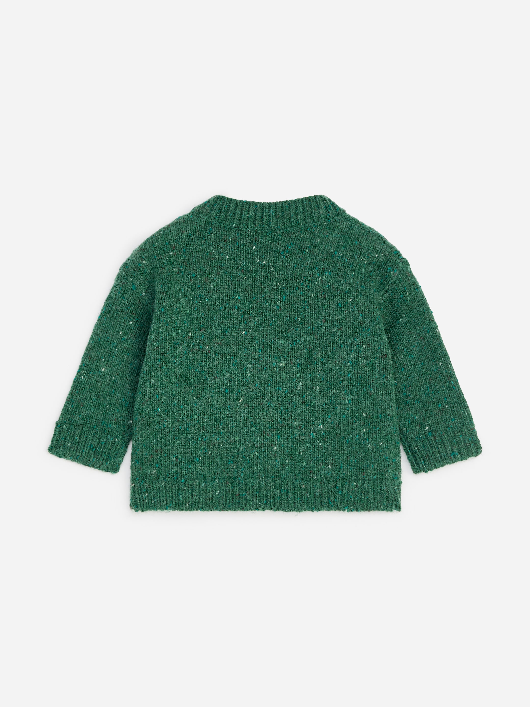 Strickpullover mit Intarsienmotiv - Grün/Noppen - Regular Fit - children - StillMedia/DescriptiveStillLife - 1