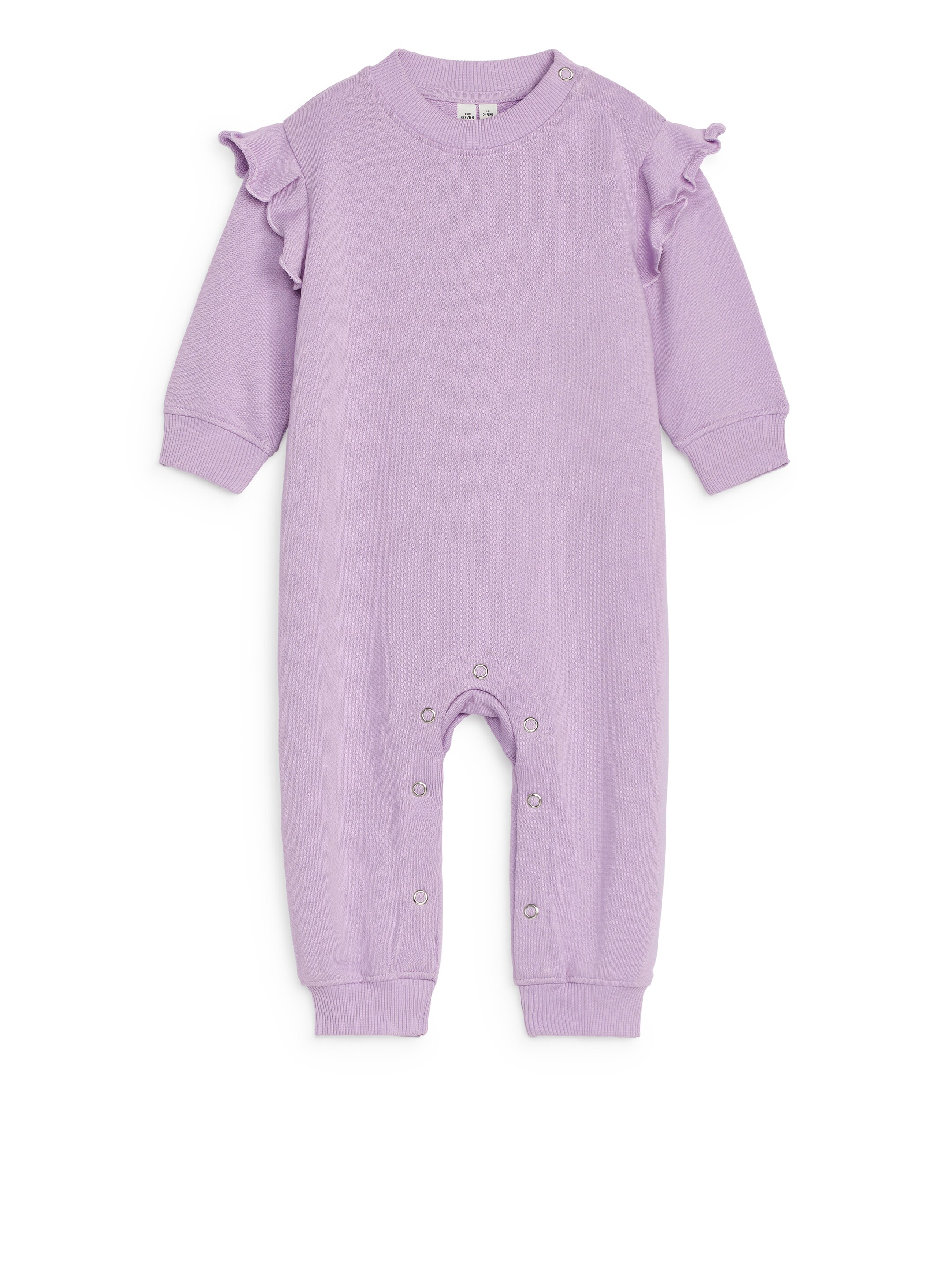 Größeres Bild ansehen: Frottee-Overall mit Rüschen - Lila - Kids | H&M DE 1