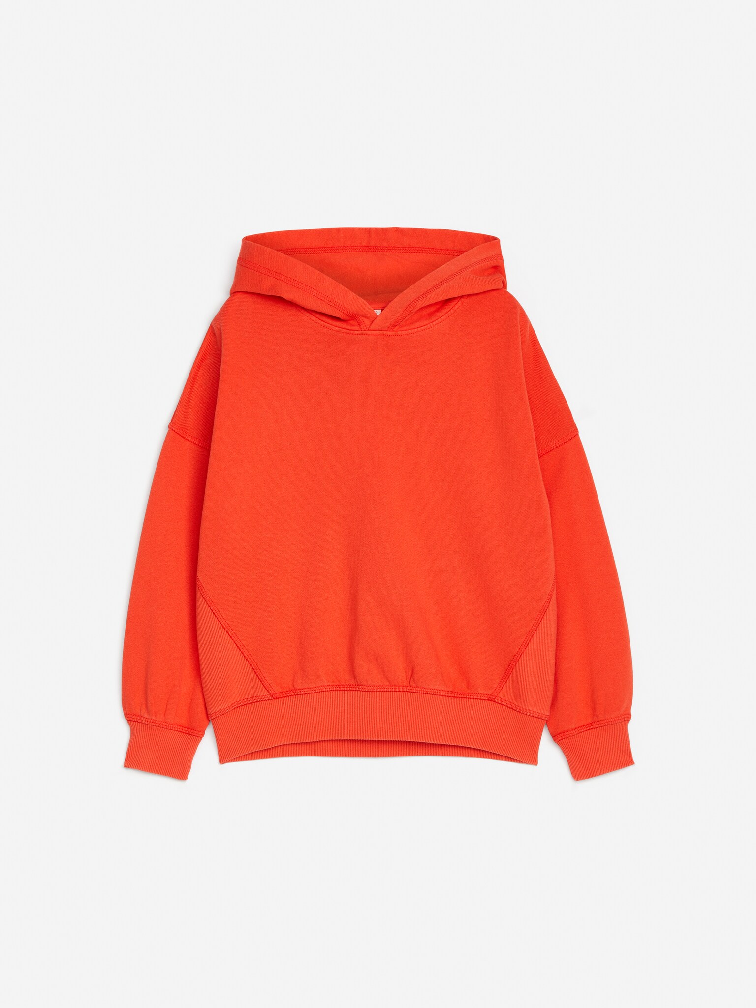 Oversized sweatshirt met capuchon - Rood