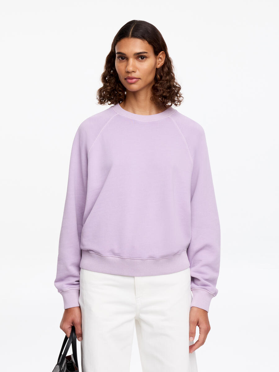ARKET Women's  Terry Sweatshirt Purple,  size L