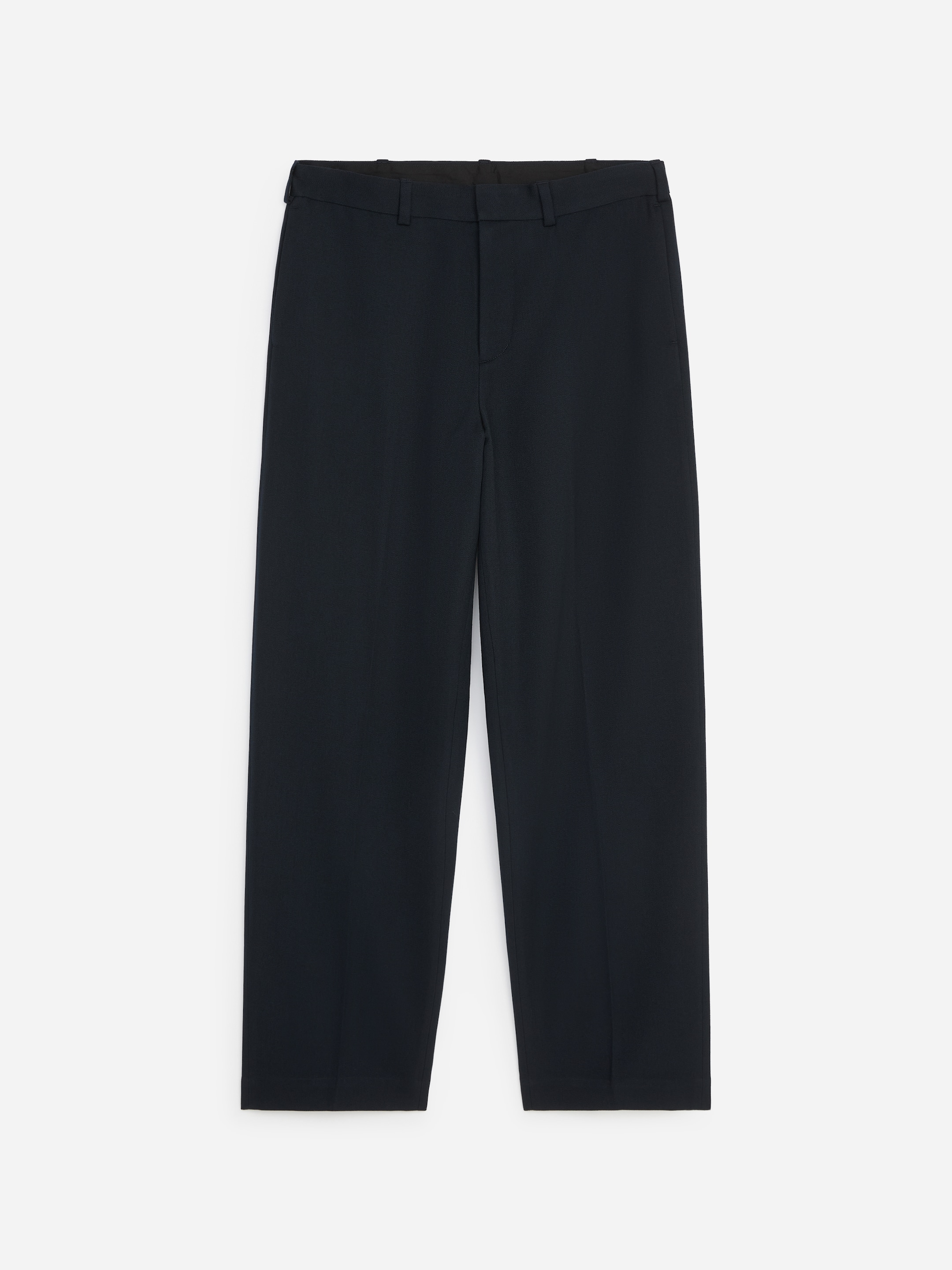 Wollhose mit schmaler Passform - Dunkelblau - Slim Fit - men - StillMedia/DescriptiveStillLife - 1