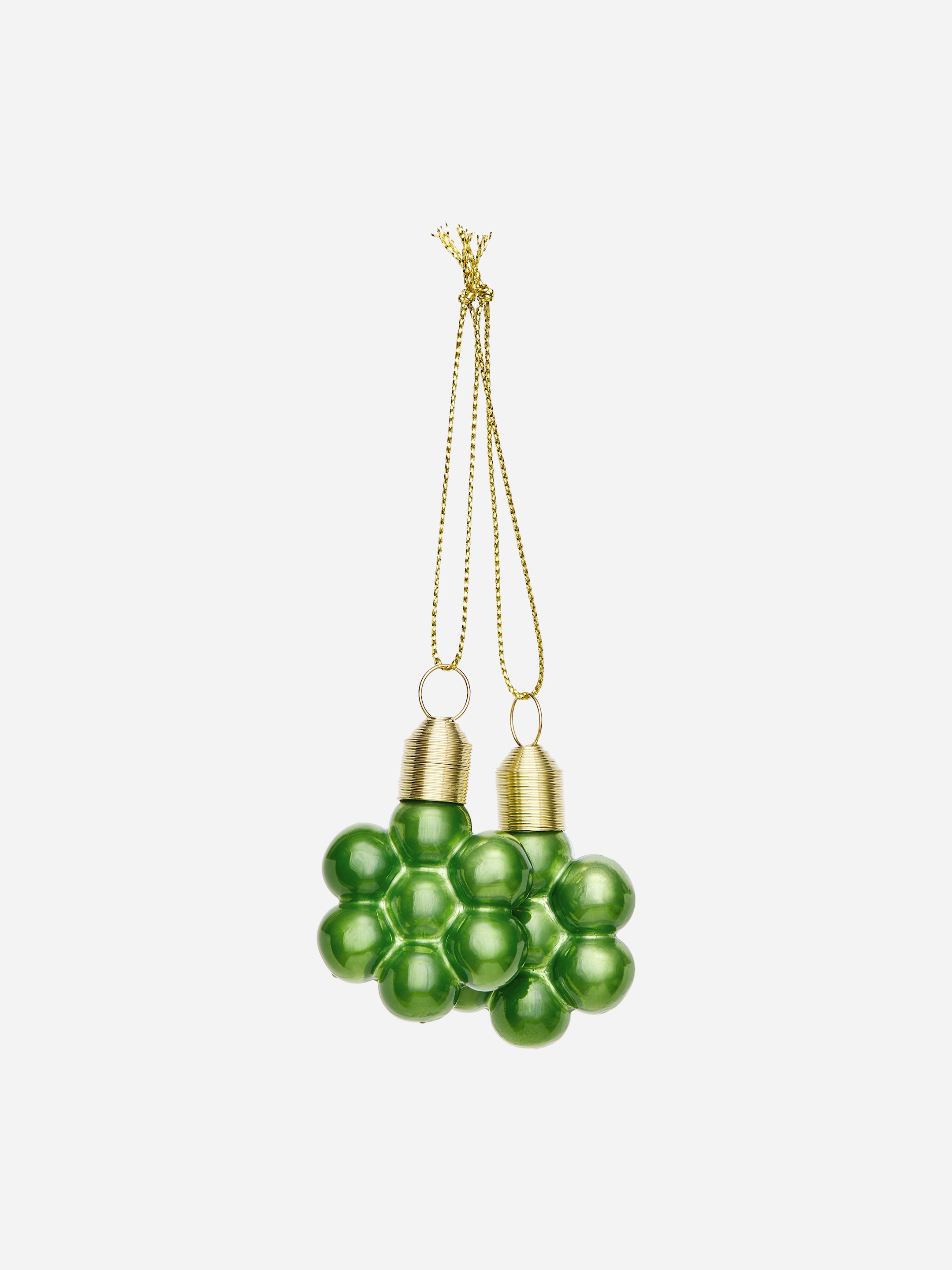 Glass Ornaments Set of 2-#529C77-18232