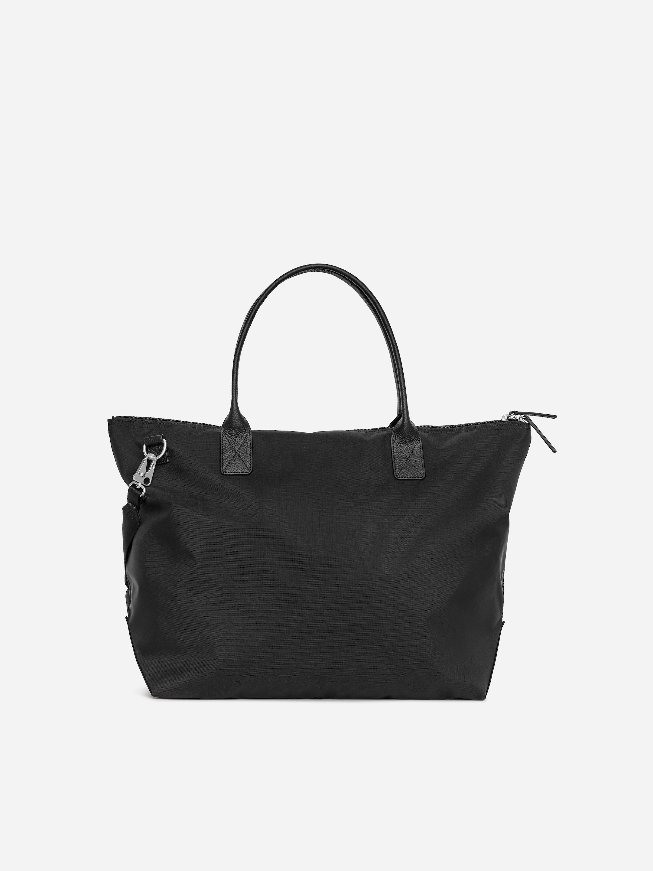 36-Hour Leather-Detailed Tote - Black - Travel - StillMedia/DescriptiveStillLife - 5
