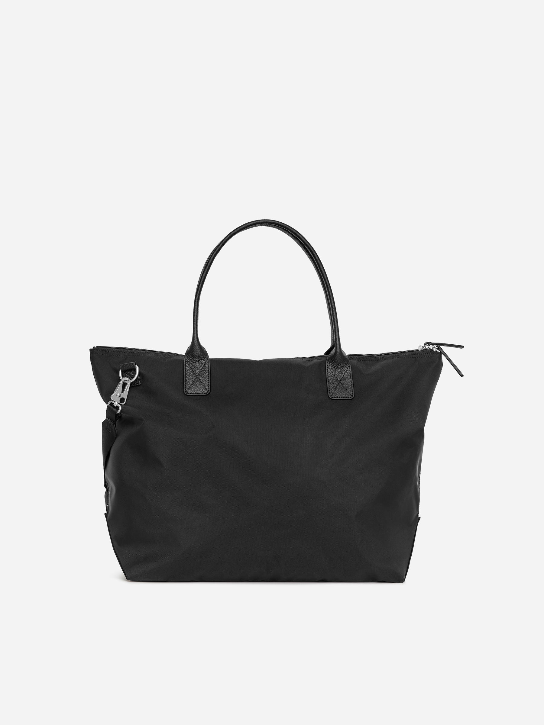 36-Hour Leather-Detailed Tote-#272627-17915