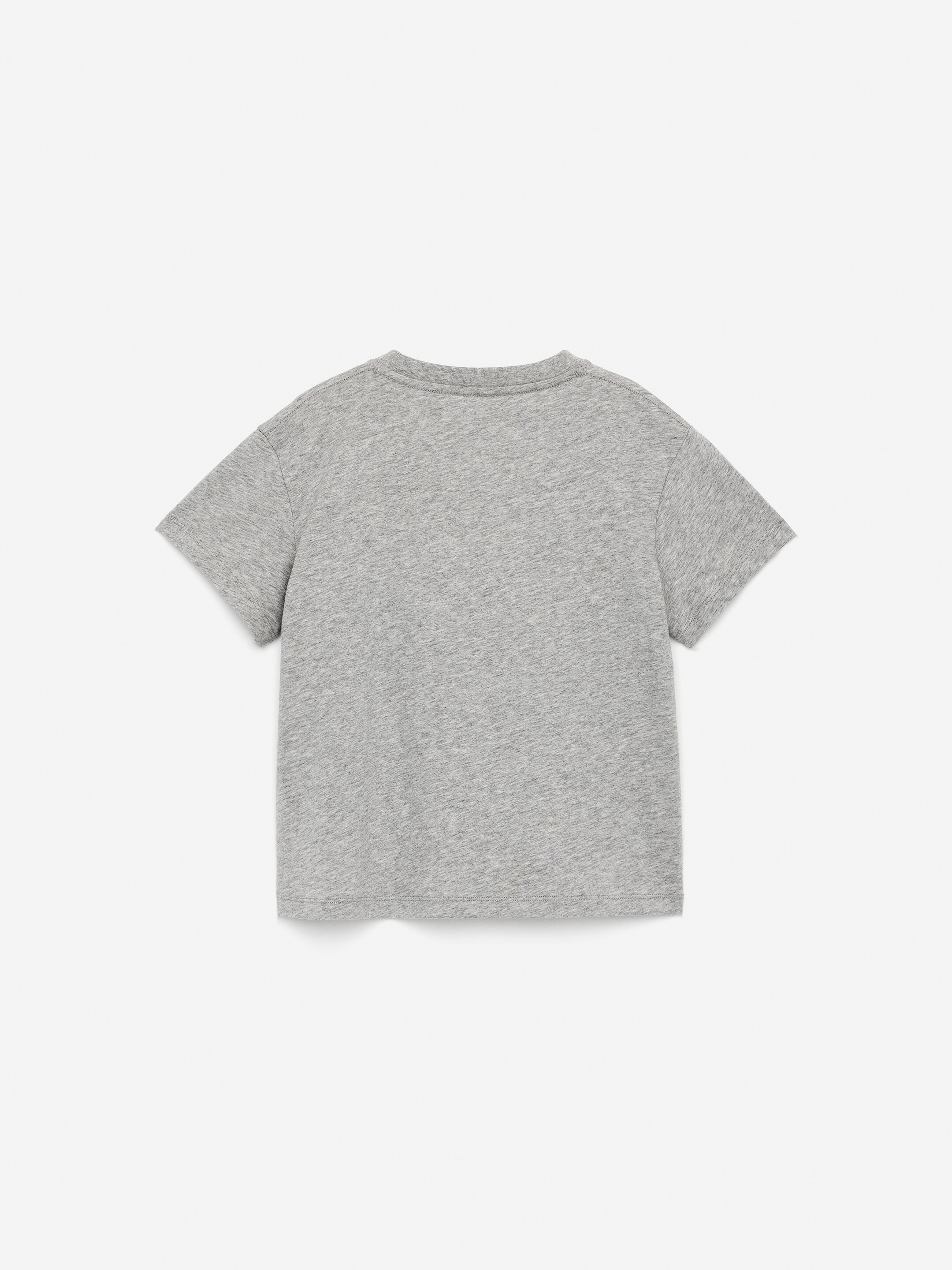 Ver imagen más grande: Camiseta de corte ancho - Gris jaspeado - NIÑOS | H&M ES 2