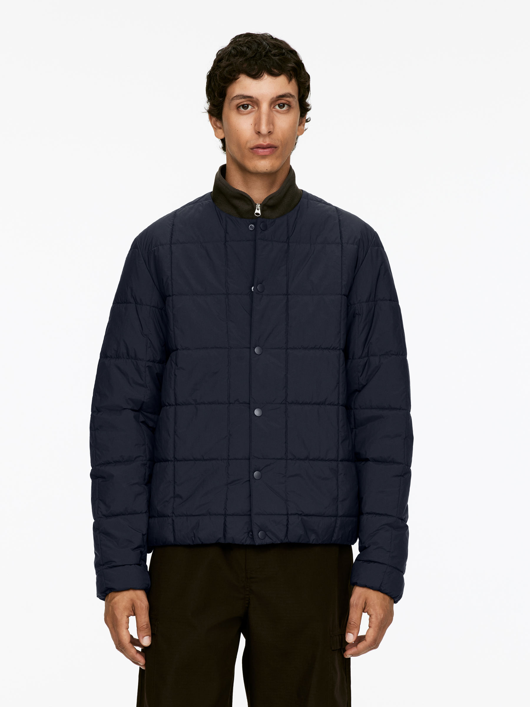 Light-Padded Jacket - Dark Blue - Regular fit - Men - StillMedia/Lookbook - 3