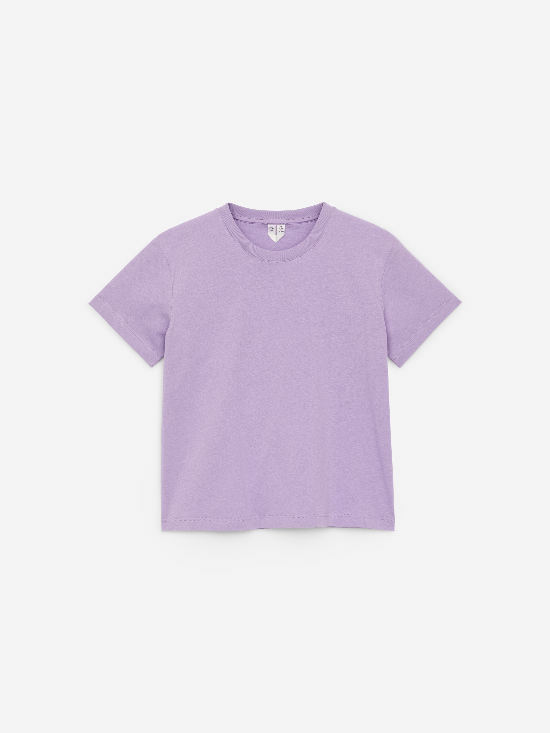 Crew-Neck T-Shirt Set of 2 - Purple/White - Regular fit - Children - StillMedia/DescriptiveDetail - 2