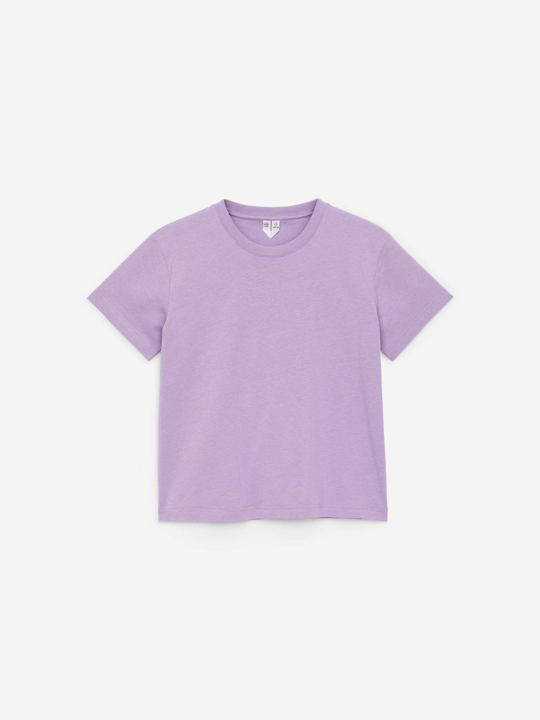 Crew-Neck T-Shirt Set of 2 - Purple/White - Regular fit - Children - StillMedia/DescriptiveDetail - 2