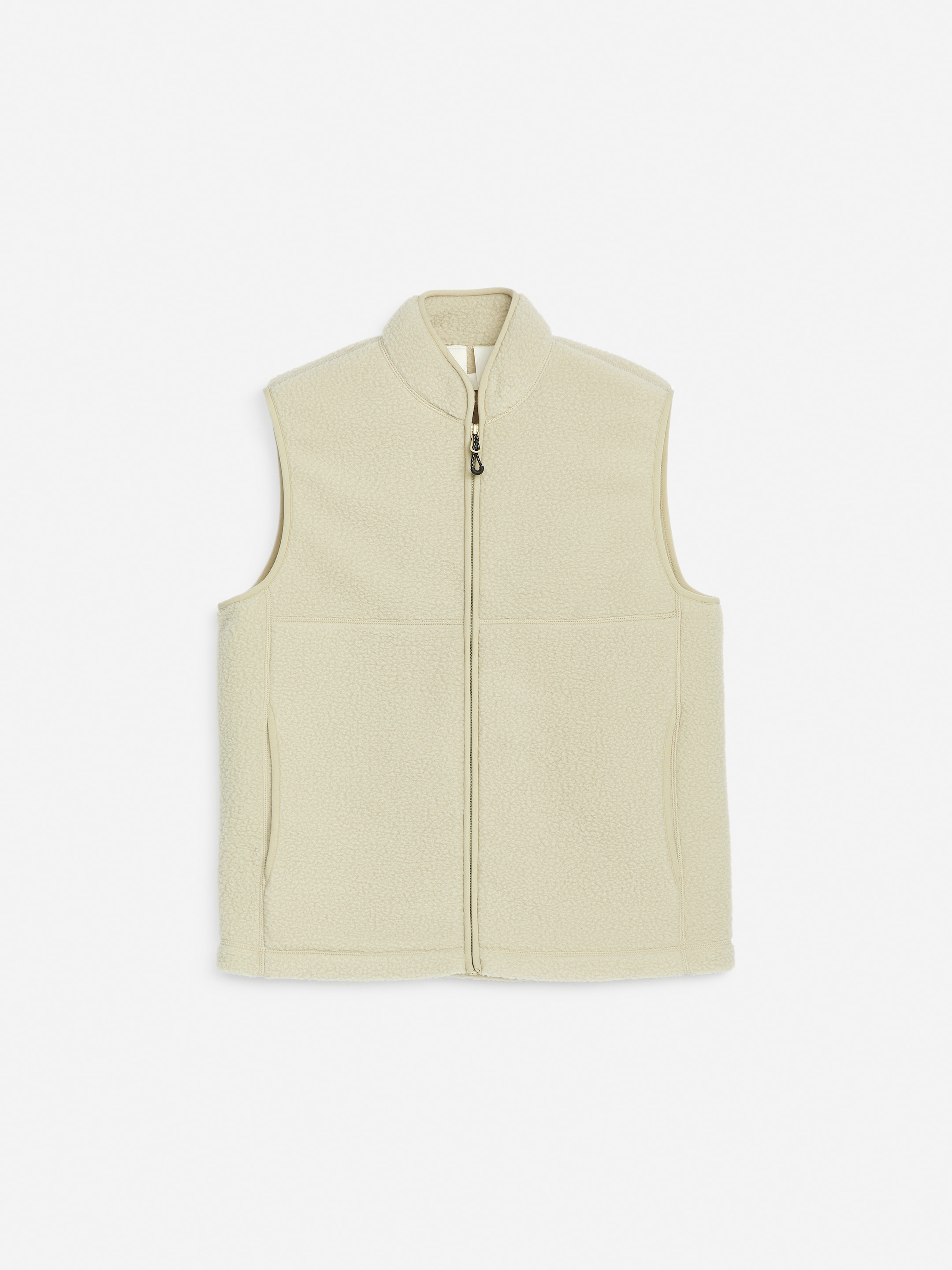 Active Fleece Vest - Beige - Regular fit - Men - StillMedia/DescriptiveStillLife - 1