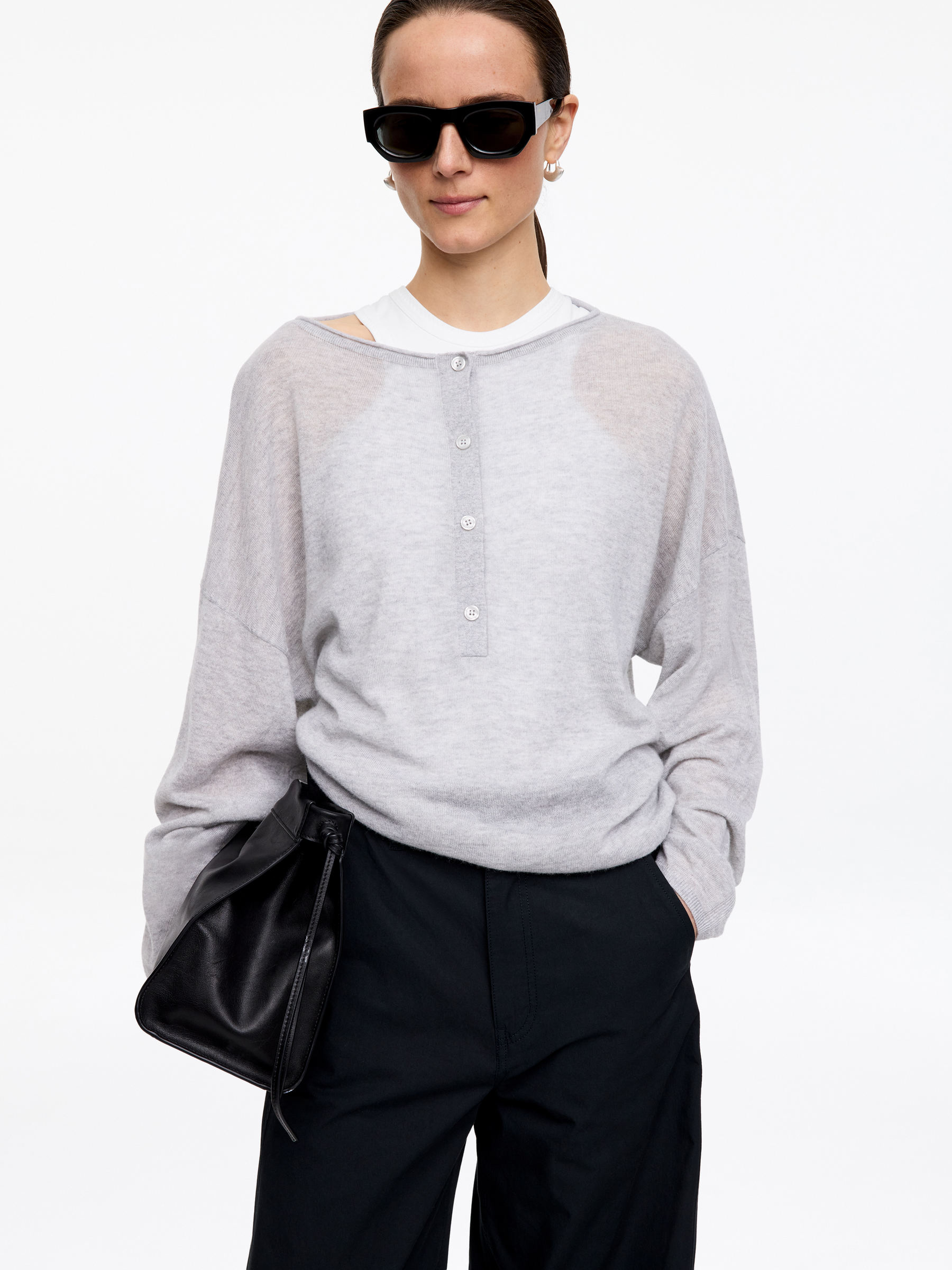 Racerback Tank Top - White - Regular fit - Women - StillMedia/Lookbook - 5