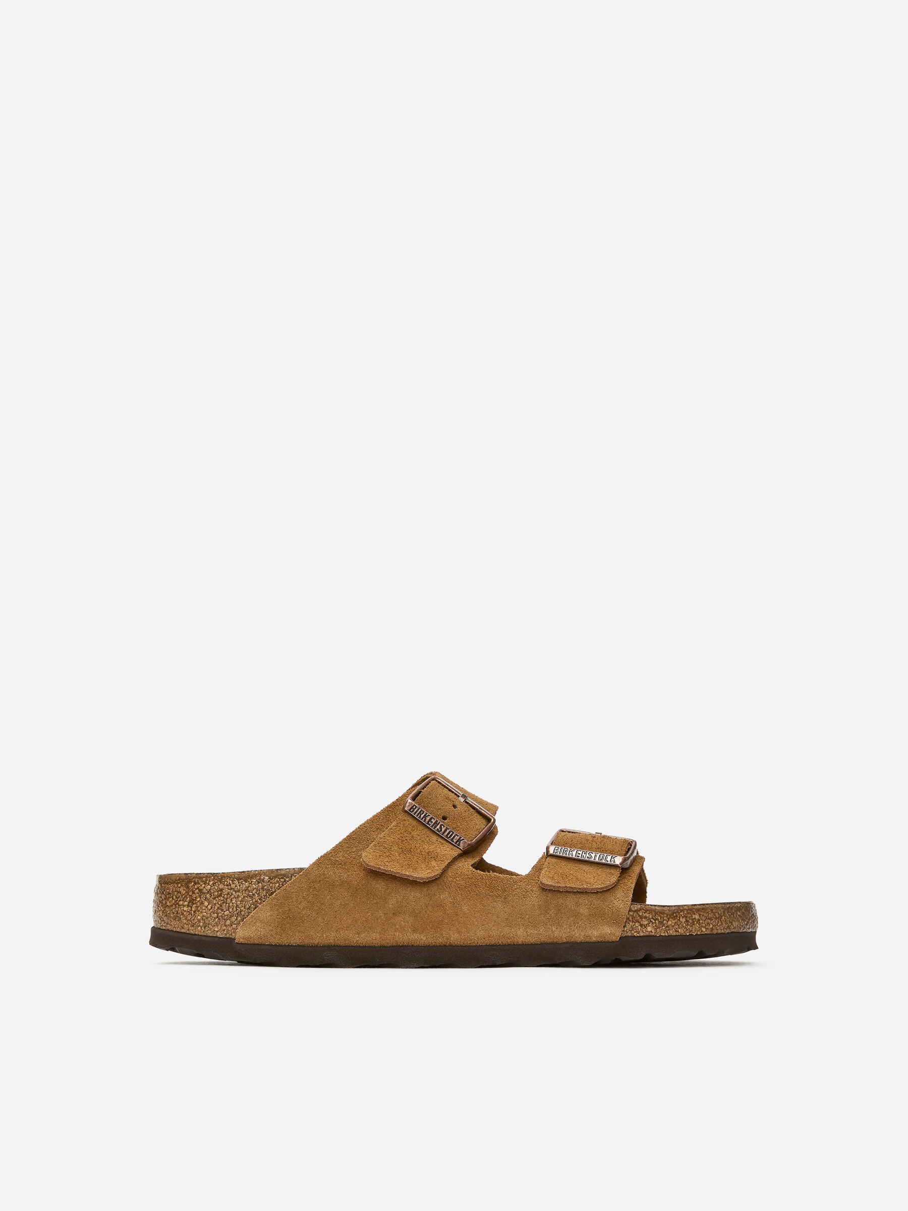 Birkenstock Arizona Suede Sandals-#A76F43-18799