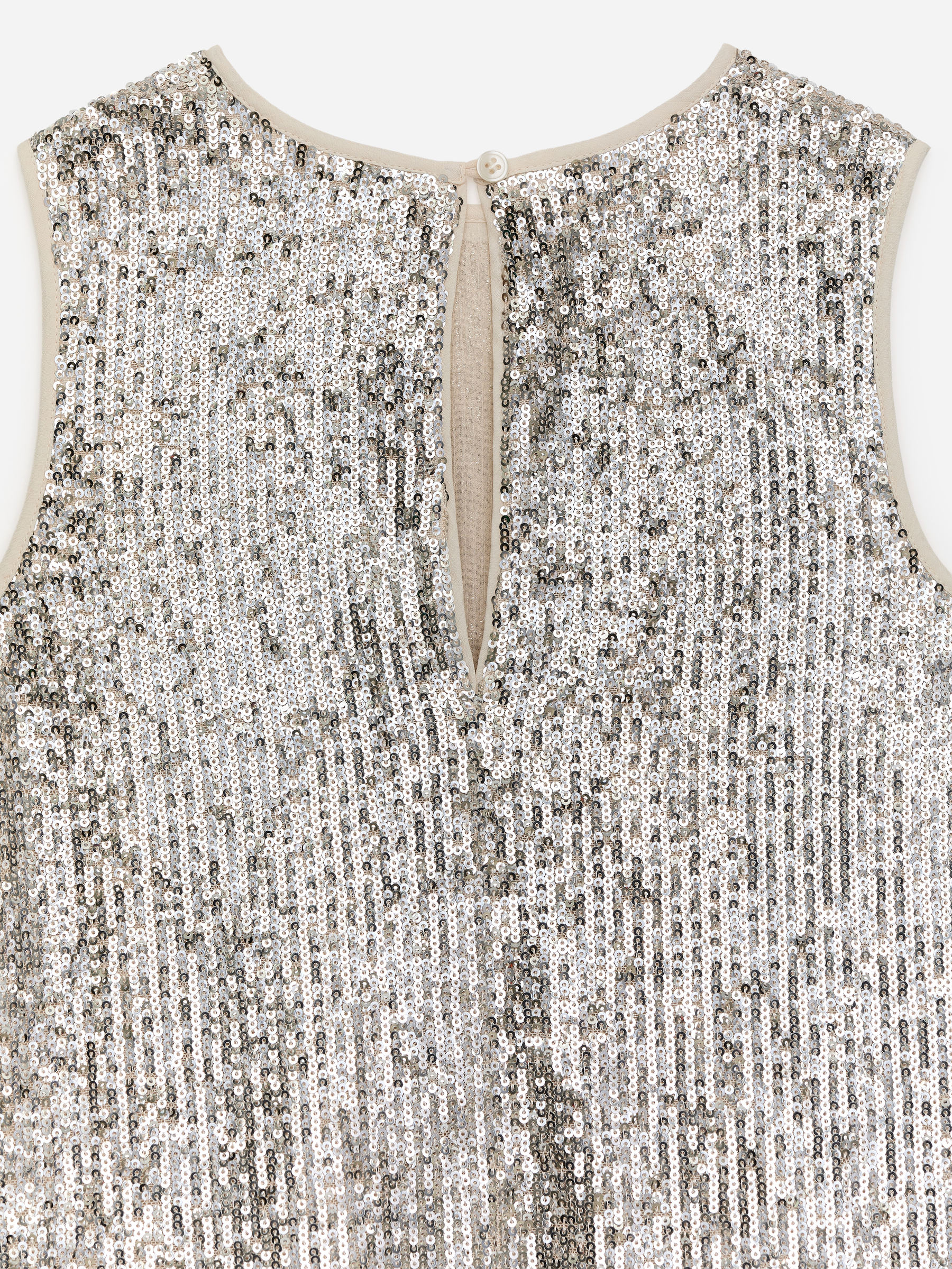 Sequin Dress - Silver - Regular fit - Children - StillMedia/DescriptiveStillLife - 1
