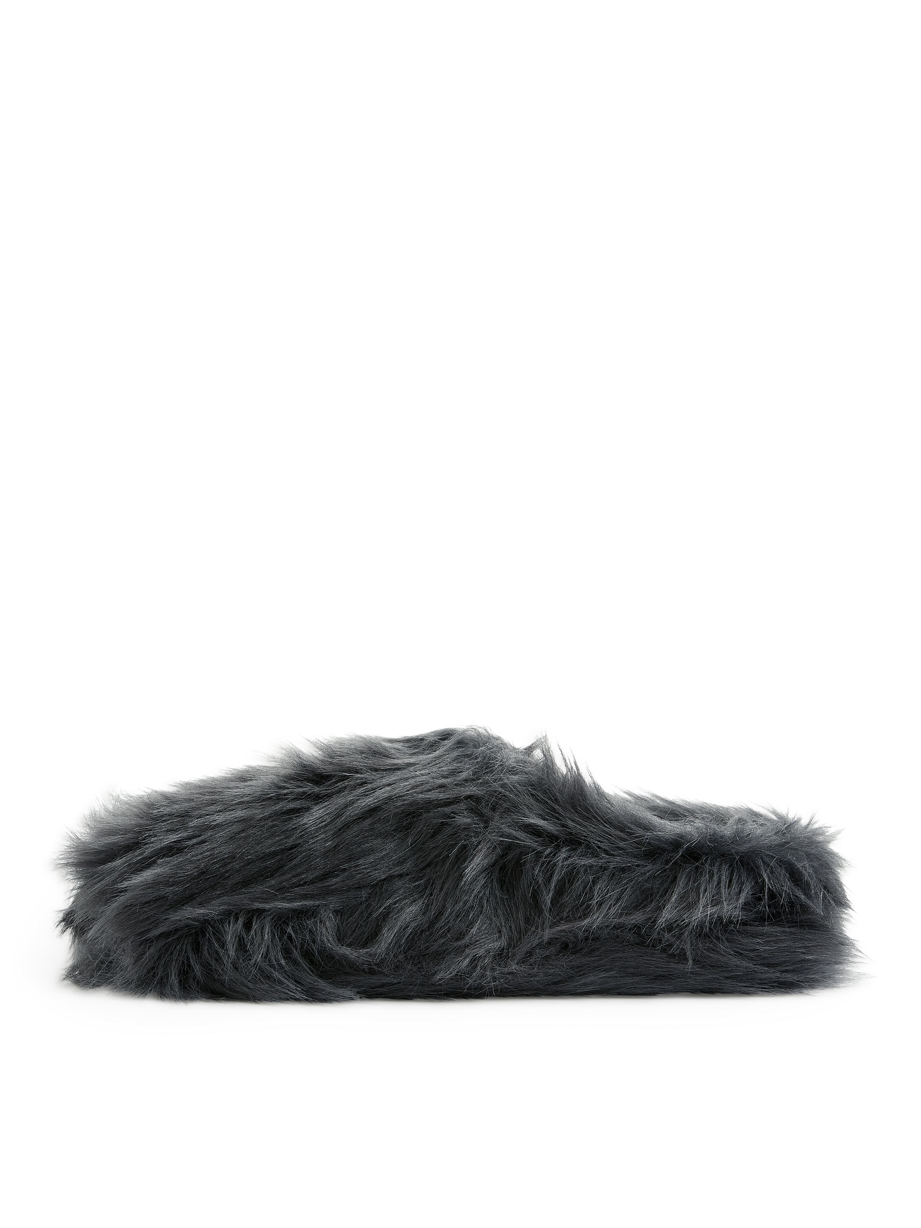 Flauschige Hausschuhe - Dunkelgrau - Damen - StillMedia/DescriptiveStillLife - 1