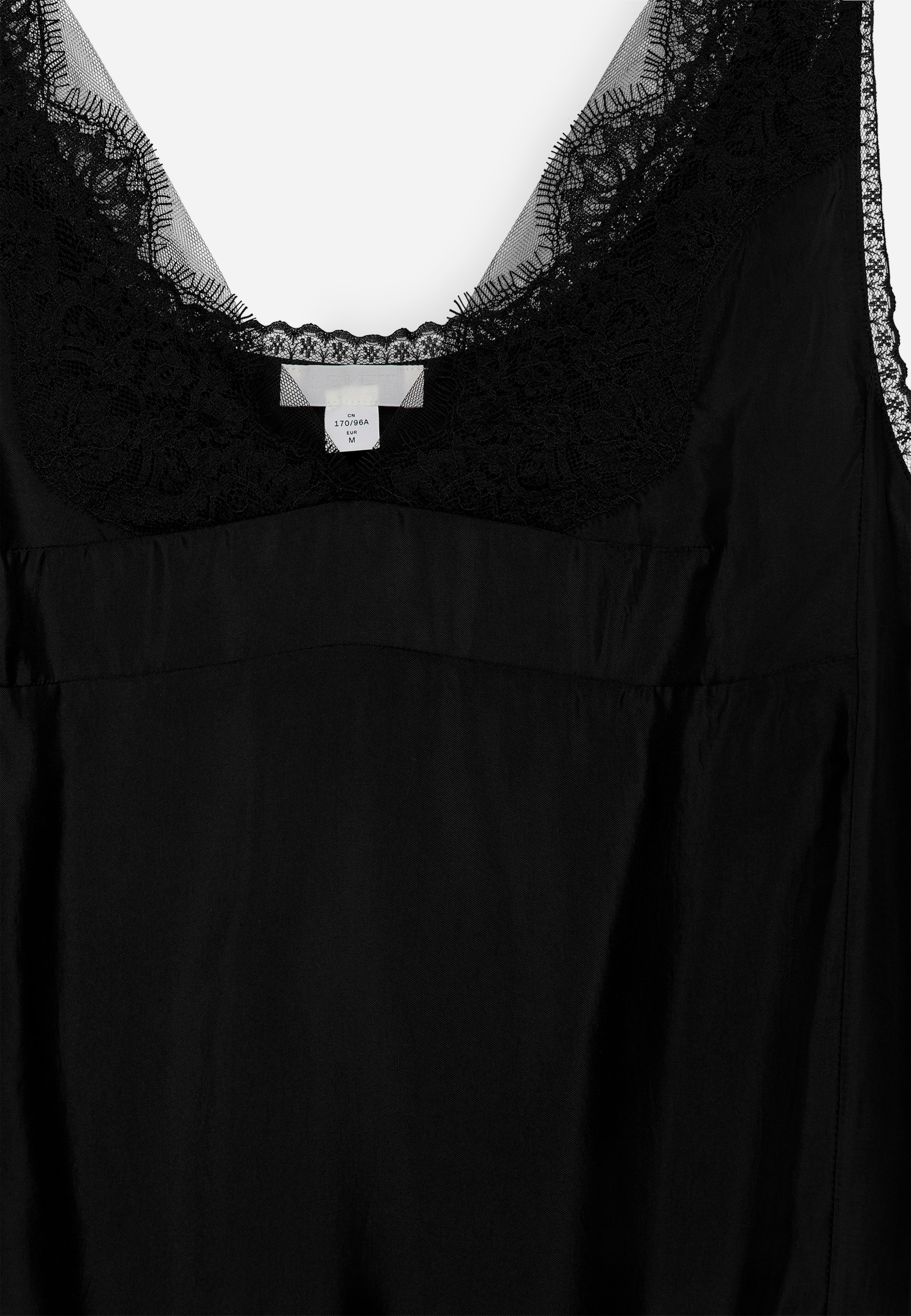 Lace-Detail Top - Black - Regular fit - Women - StillMedia/DescriptiveDetail - 1