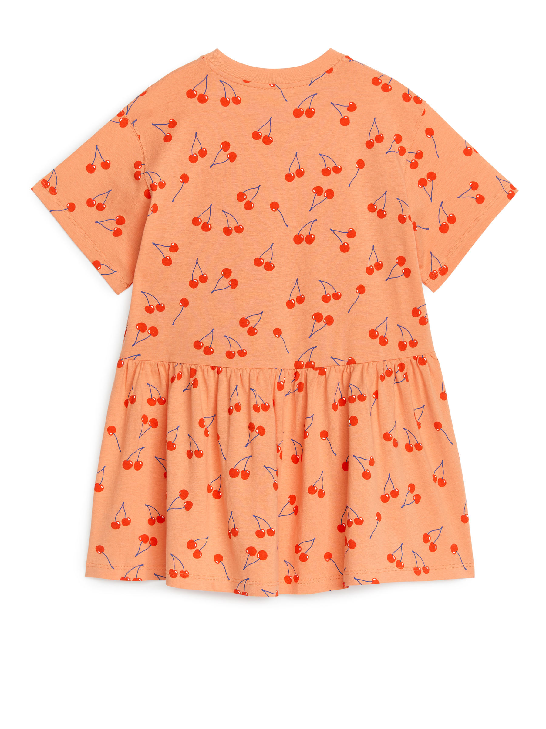 Jerseykleid mit Rüschen - Pfirsich - Relaxed Fit - Kinder - StillMedia/DescriptiveStillLife - 2