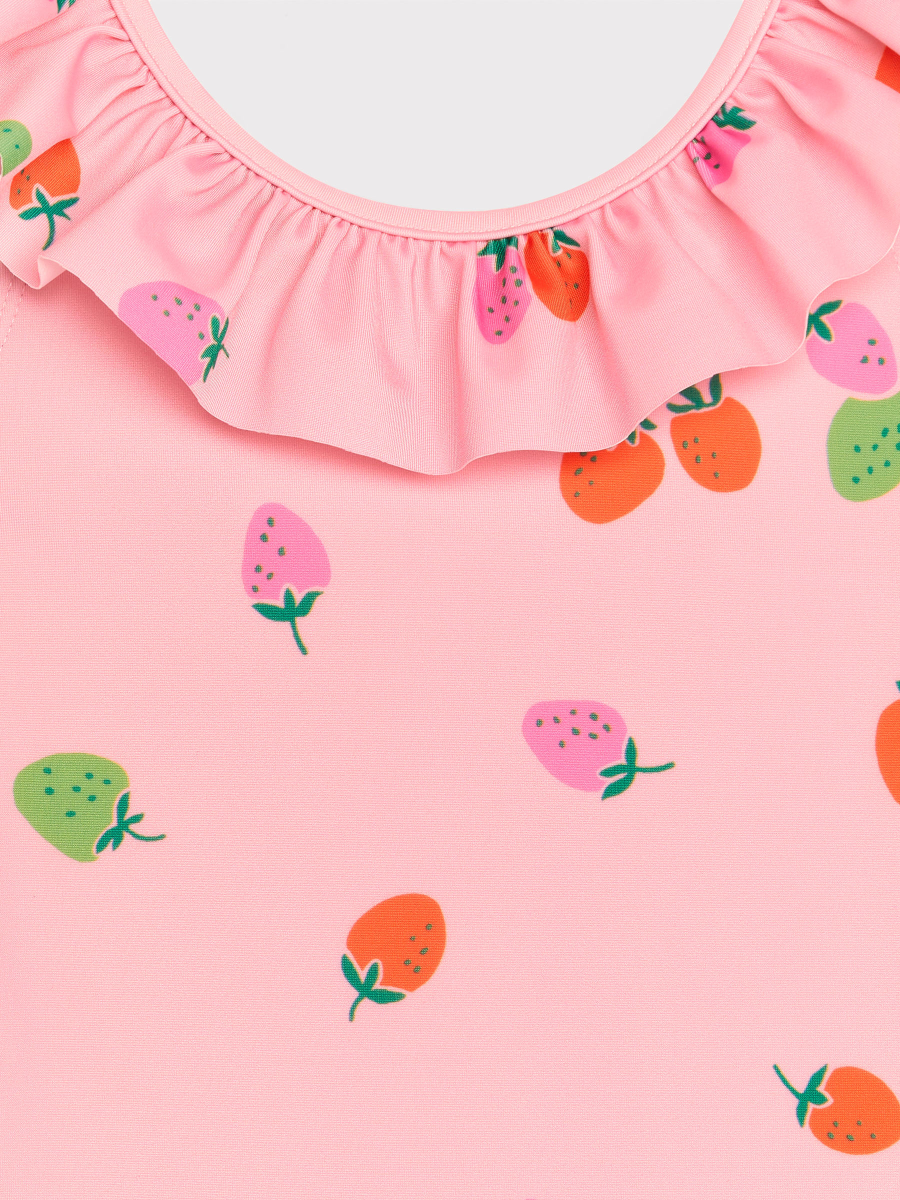 Badeanzug mit Rüschen - Rosa - Regular Fit - Kinder - StillMedia/DescriptiveDetail - 1