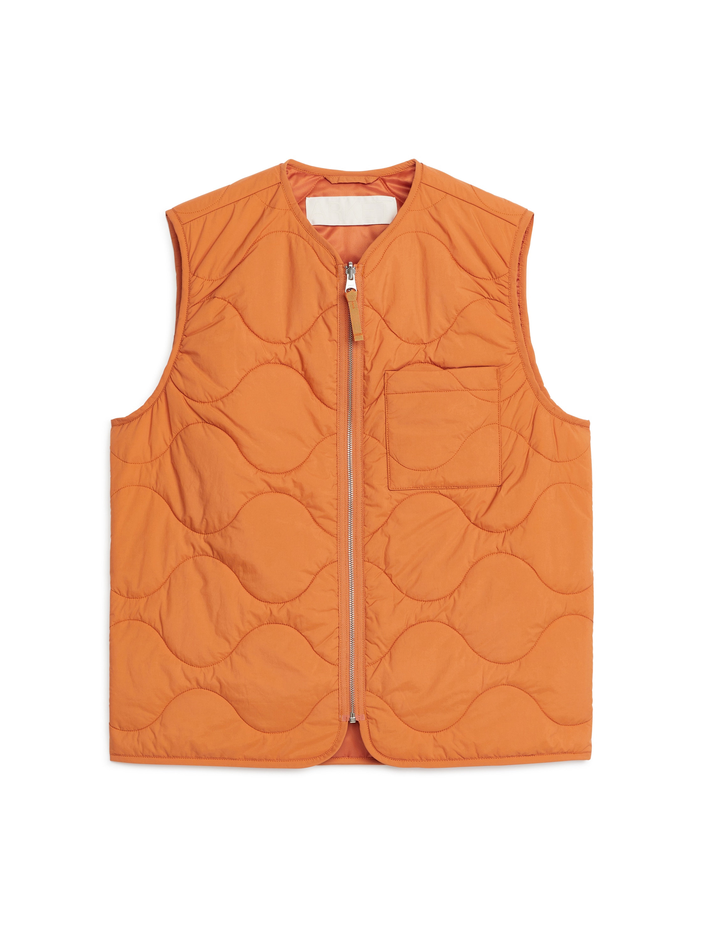 ジャケット・アウター 70s Sears quilted liner vest Quilted Liner Vest – Orange – ARKET NL