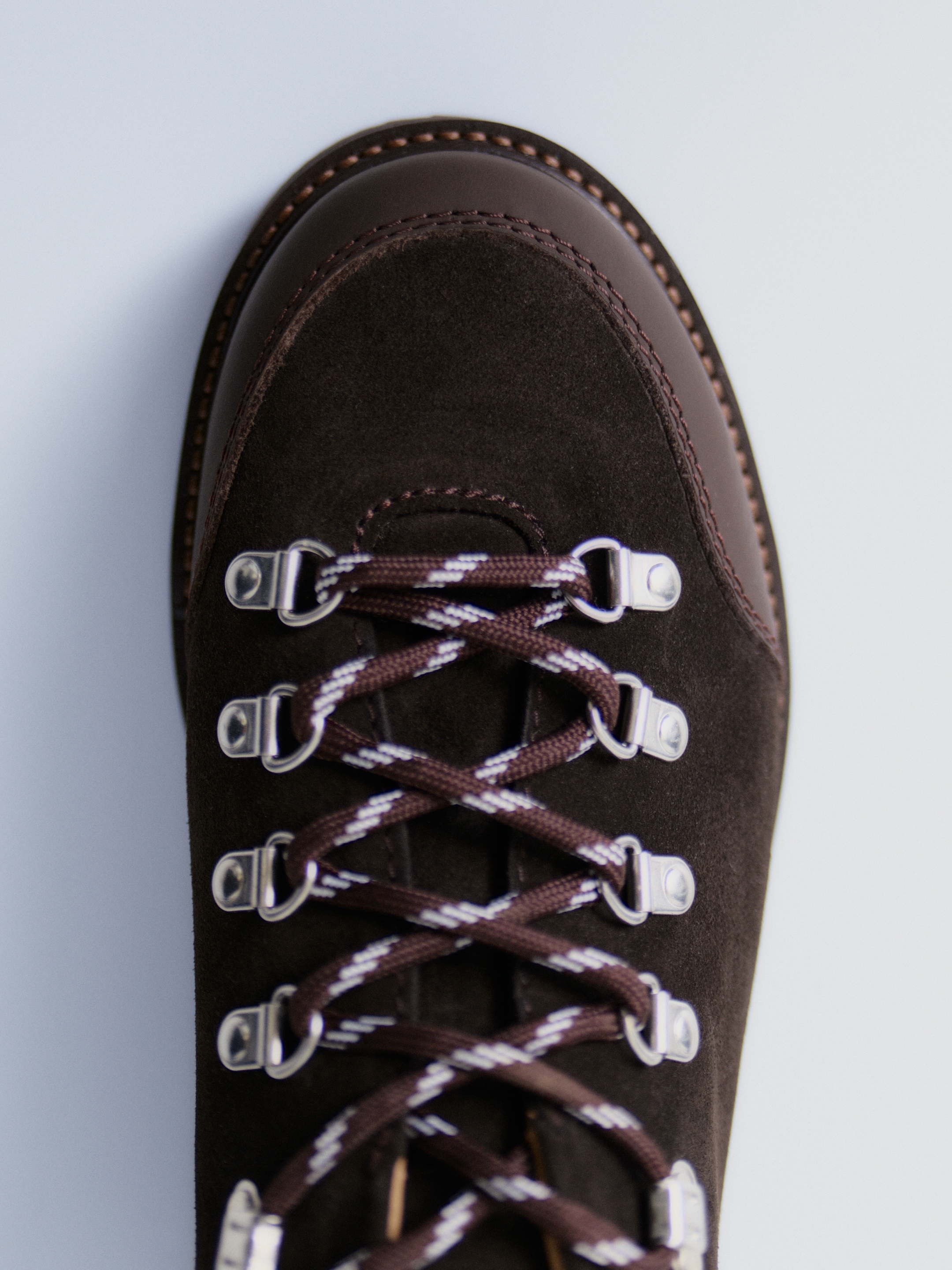 Suede Hiker Shoes - Brown - men - StillMedia/Environmental - 1