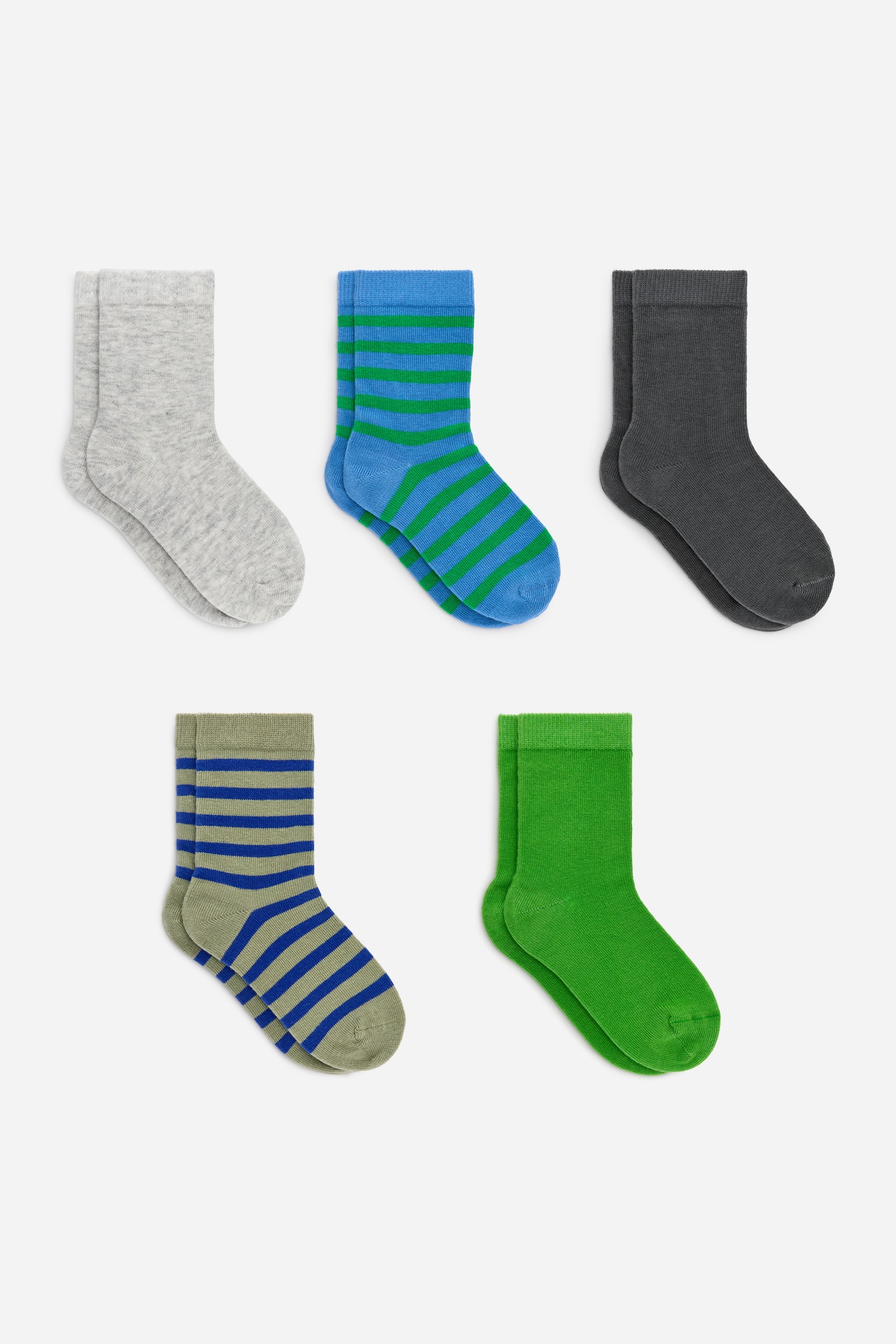 Puuvillasukat, 5 paria - Monivärinen/Liila/monivärinen/Tummansininen/beige/Sininen/vihreä/Harmaanruskea/luonnonvalkoinen/Monivärinen/sydämet/Sininen/vihreä/valkoinen