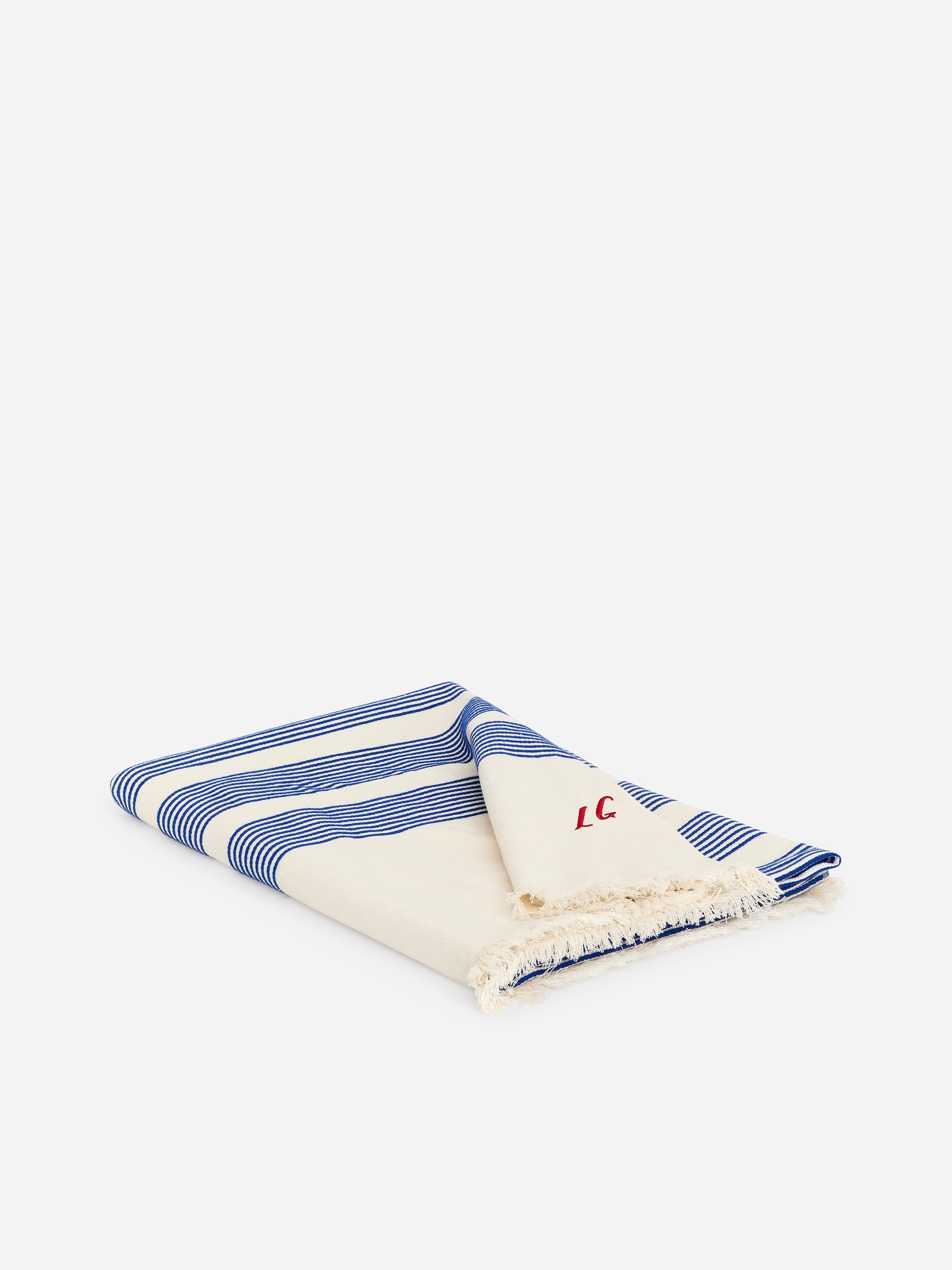 ARKET and Laila Gohar Monogram Blanket-#374083-19160