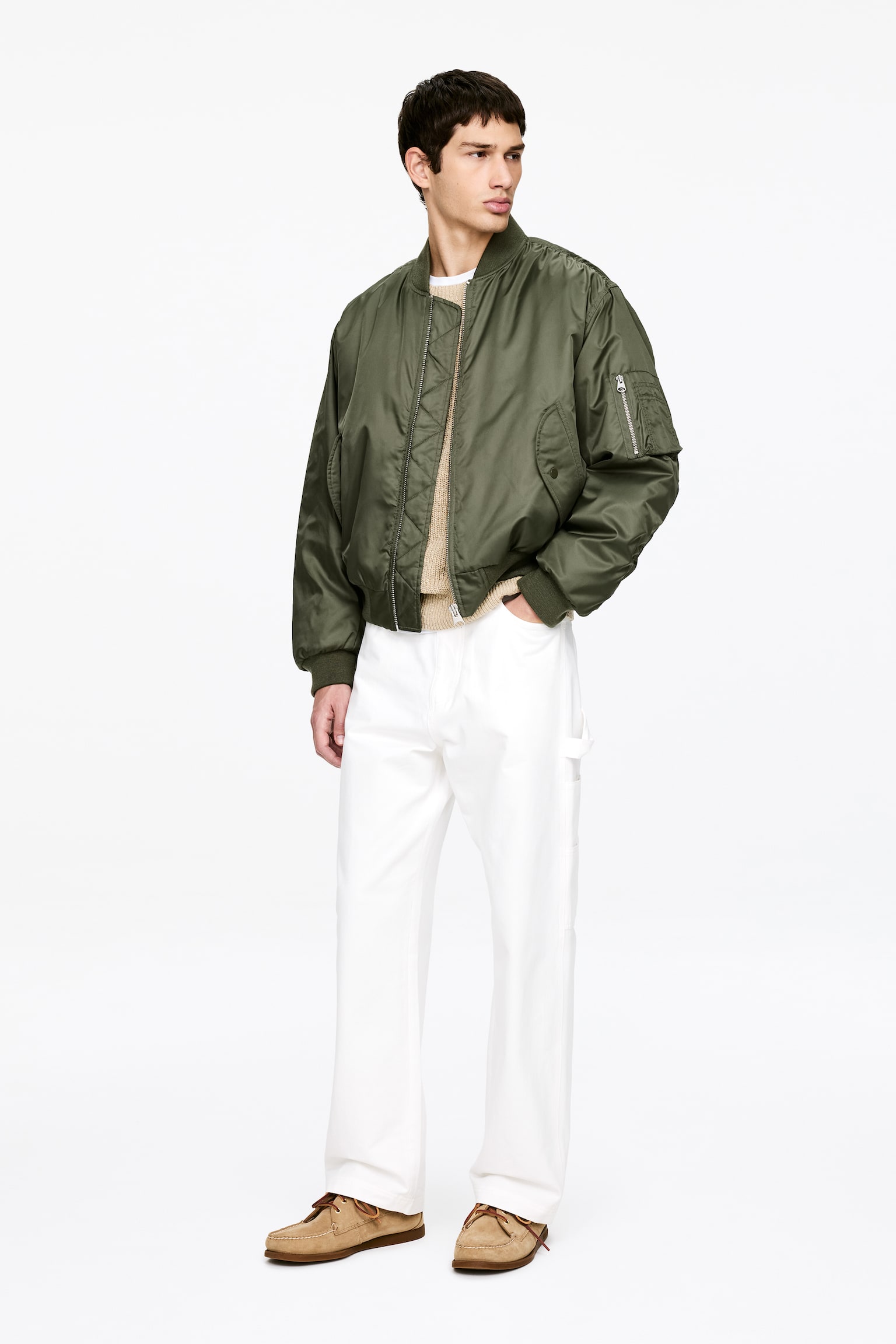Veste en nylon - Vert - 3