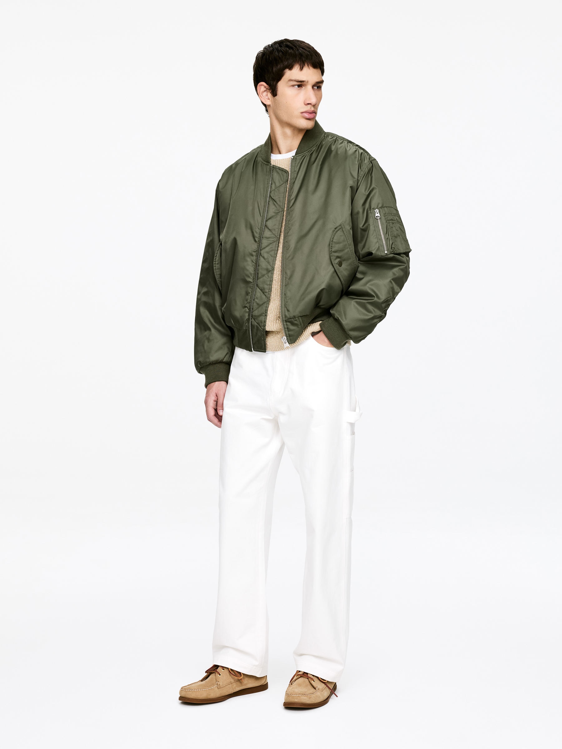 Nylonjacka - Grön - Relaxed fit - Men - StillMedia/Lookbook - 6