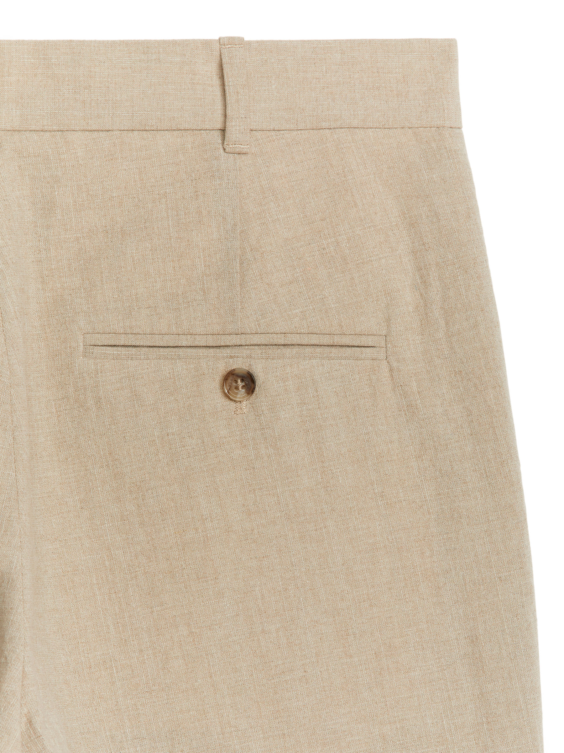 Textured Trousers - Beige - Regular fit - Men - StillMedia/DescriptiveDetail - 1