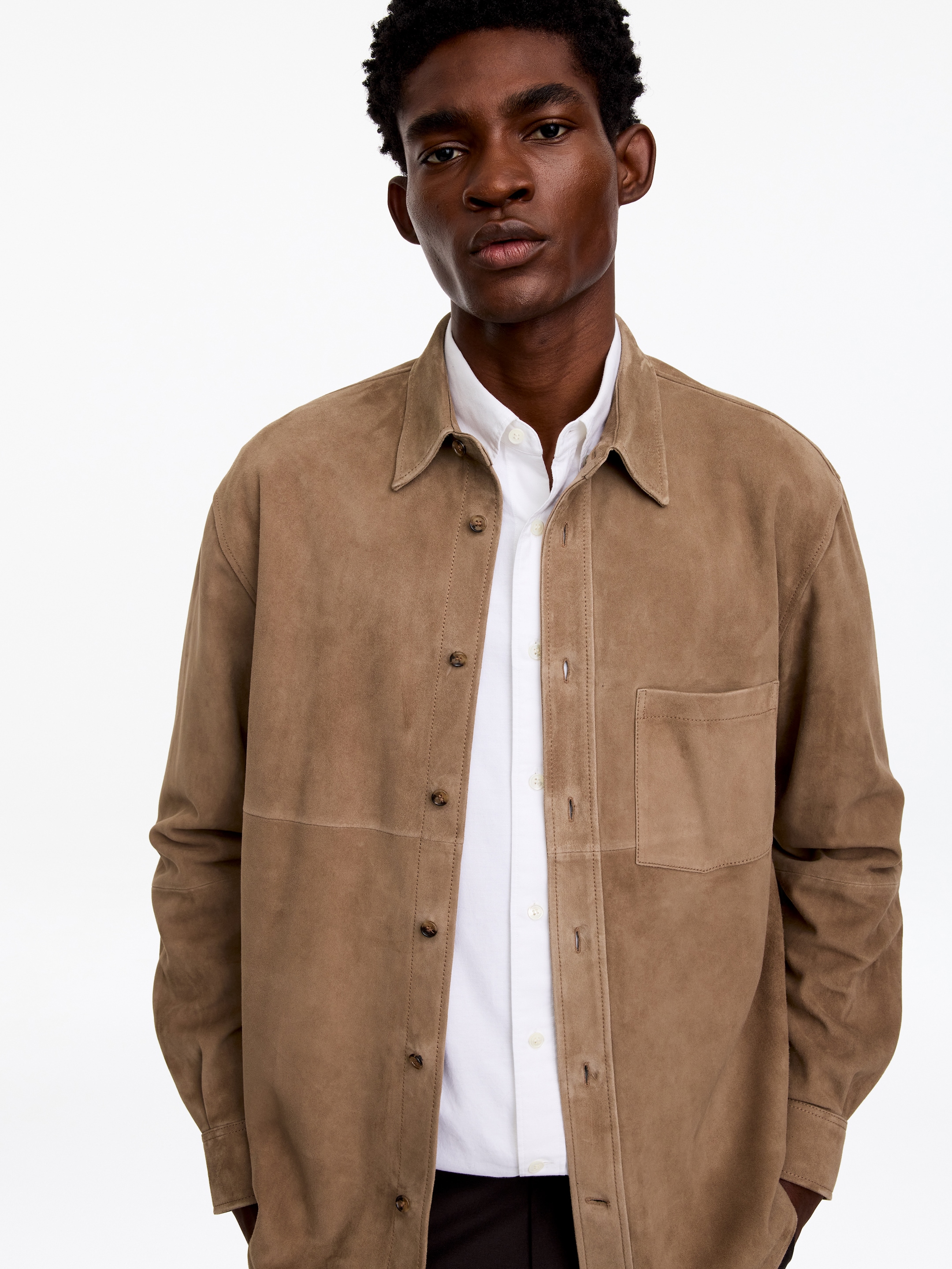 Camisa de ante relaxed fit - Topo - Corte relajado - men - StillMedia/Lookbook - 2